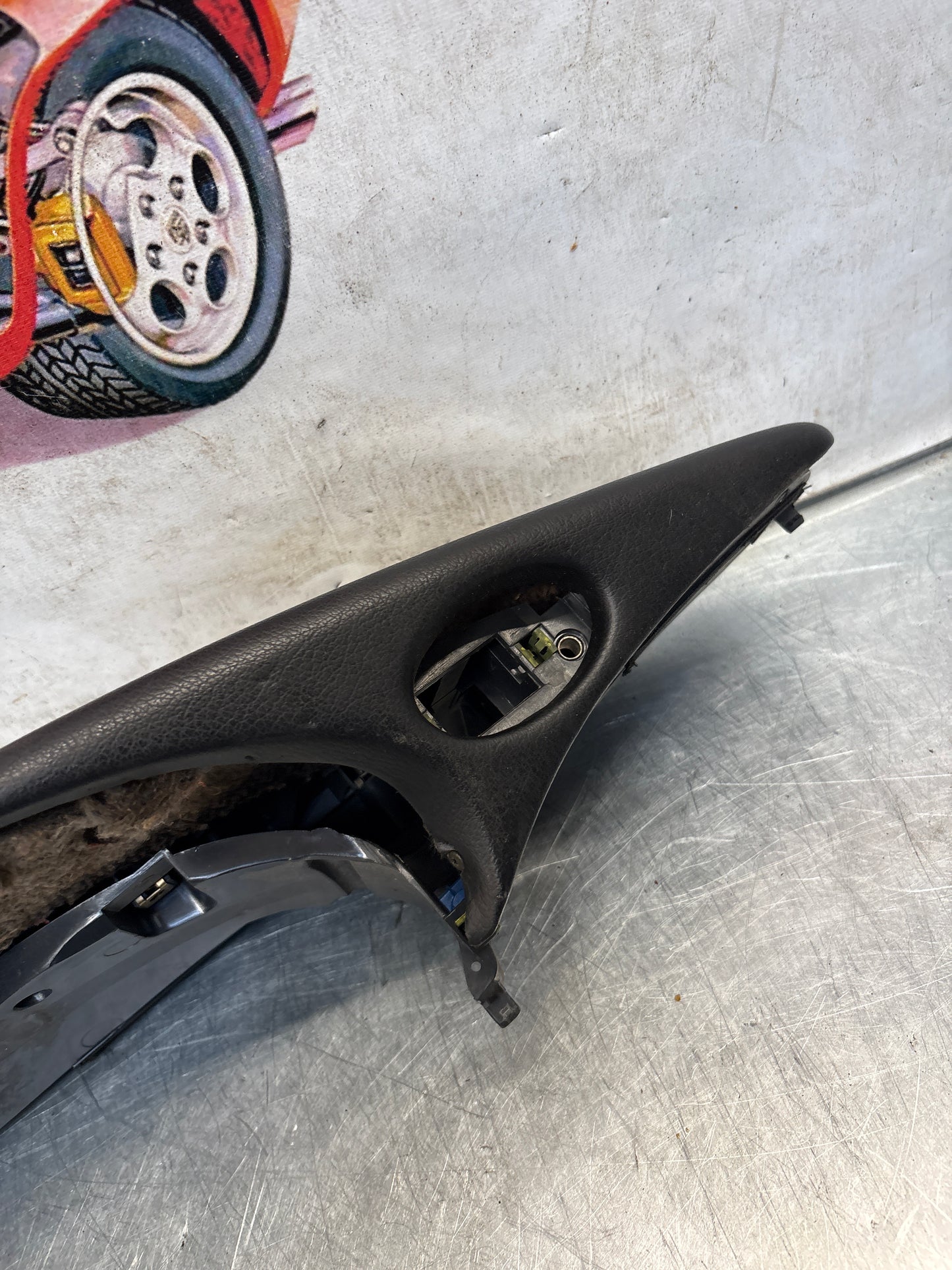 Porsche 911 996 dasboard cluster trim, used, black 99655205902