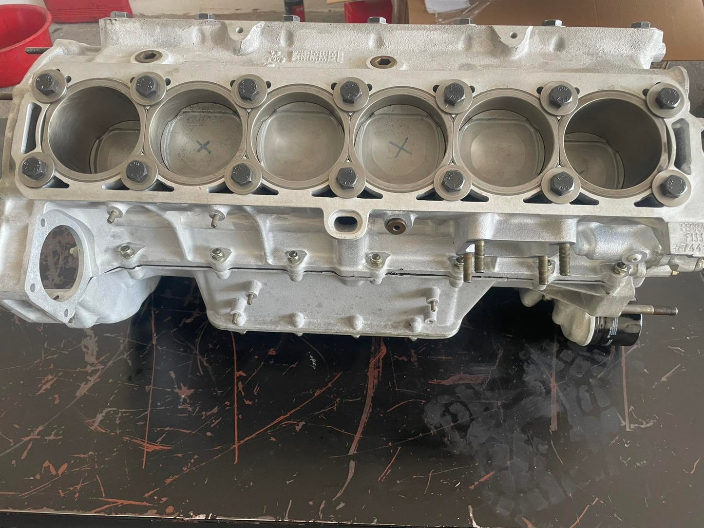 Ferrari 575M F133E short block, rebuilt