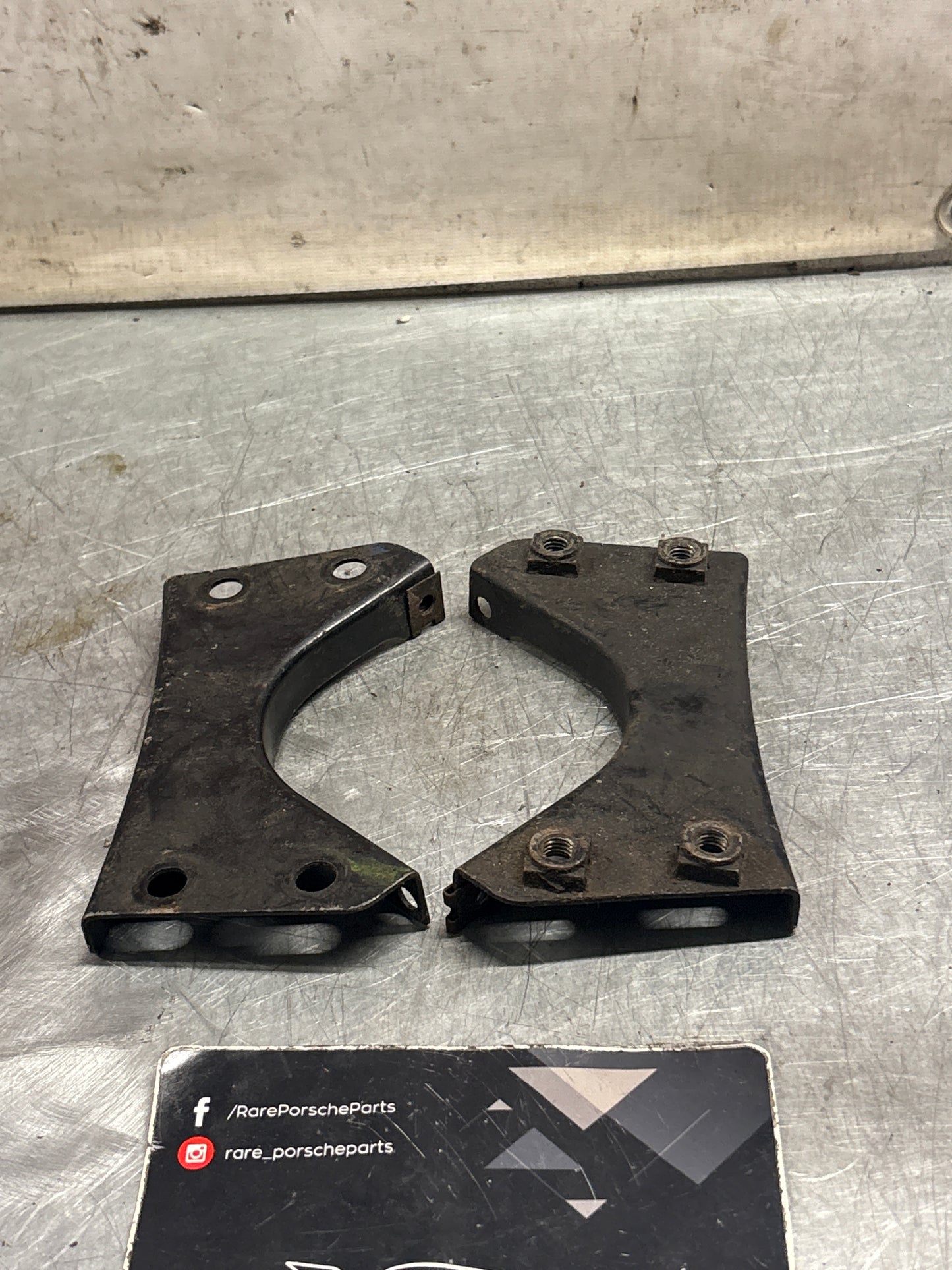 Porsche 924S/ late 944 transverse strut bracket, used 477803291