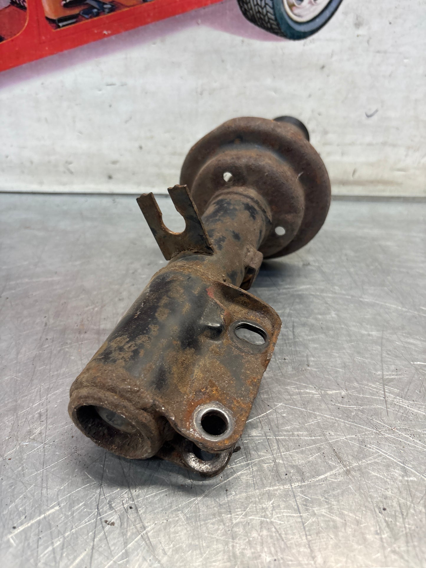 Porsche 924S / 944 right shock absorber strut, used 94434303211