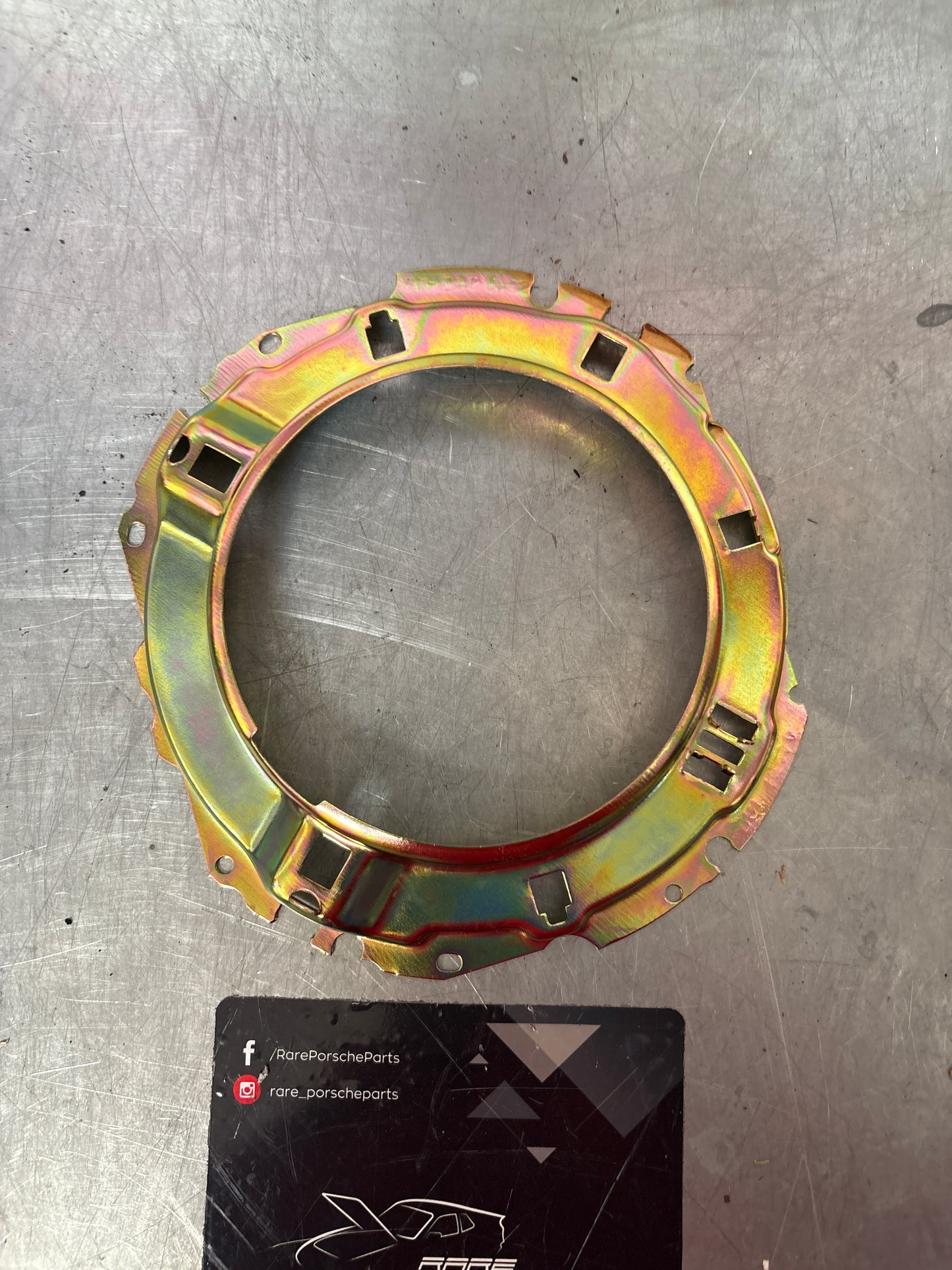 Porsche 924 944 headlight retaining frame, refurbished 477941046