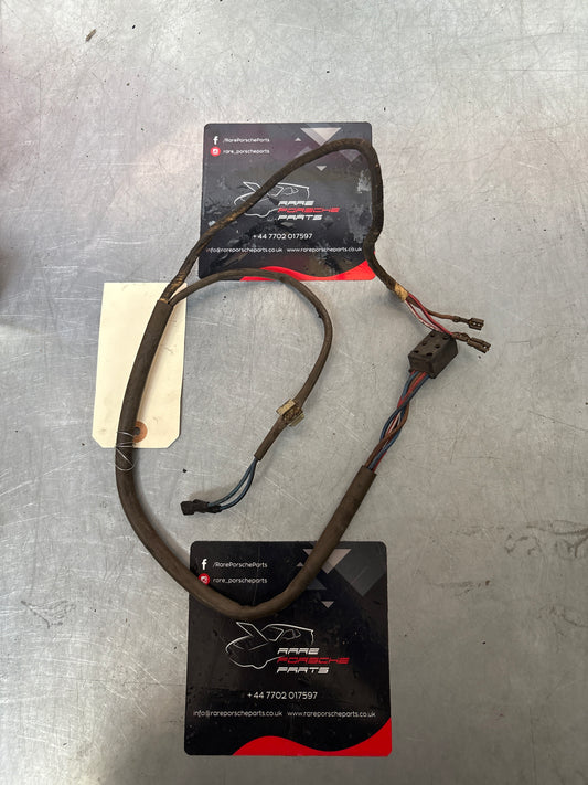 Porsche 924 944 early drivers door loom electric window, used LHD