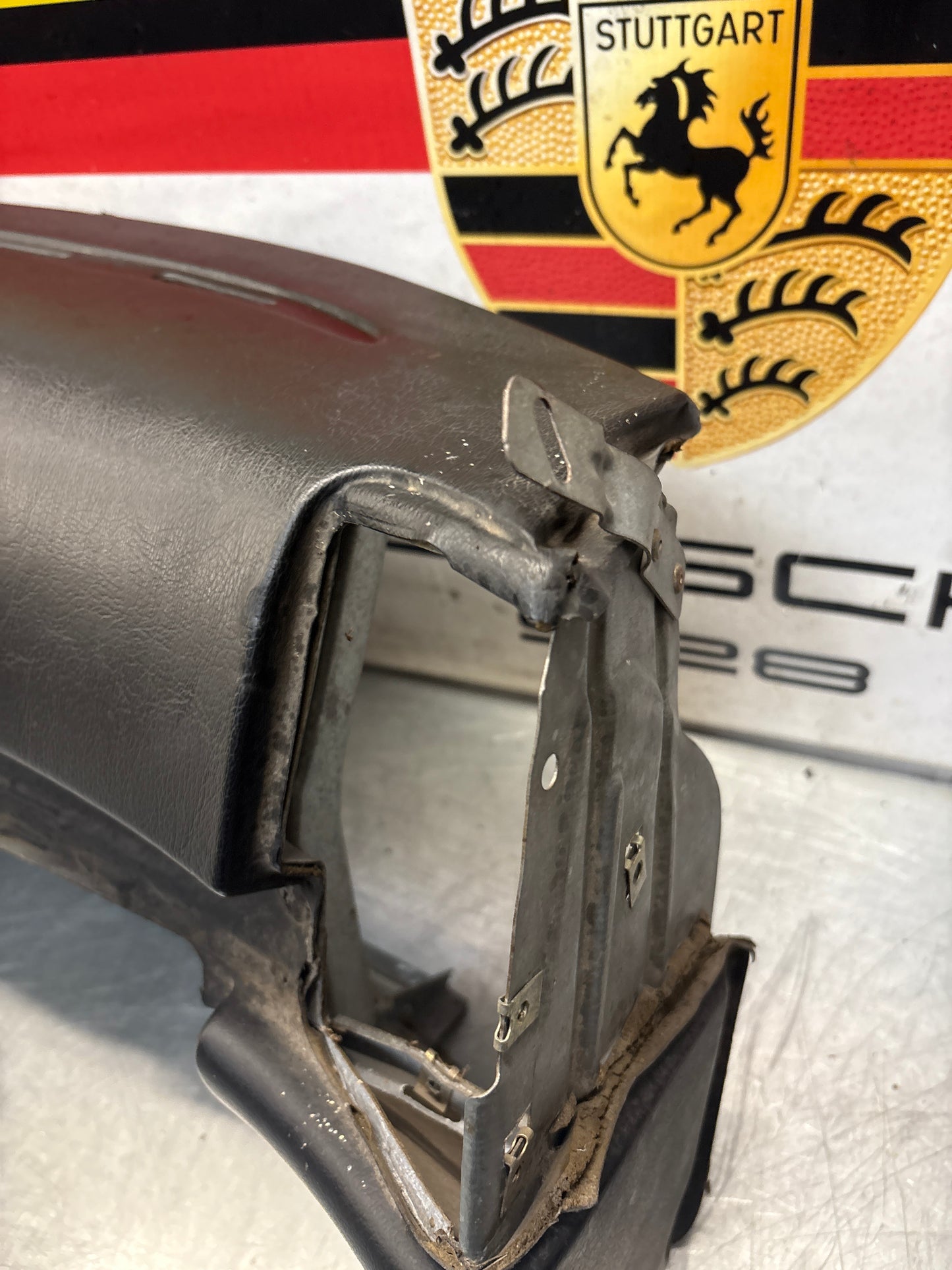 Porsche 944 dashboard for LHD car, black, nice condition