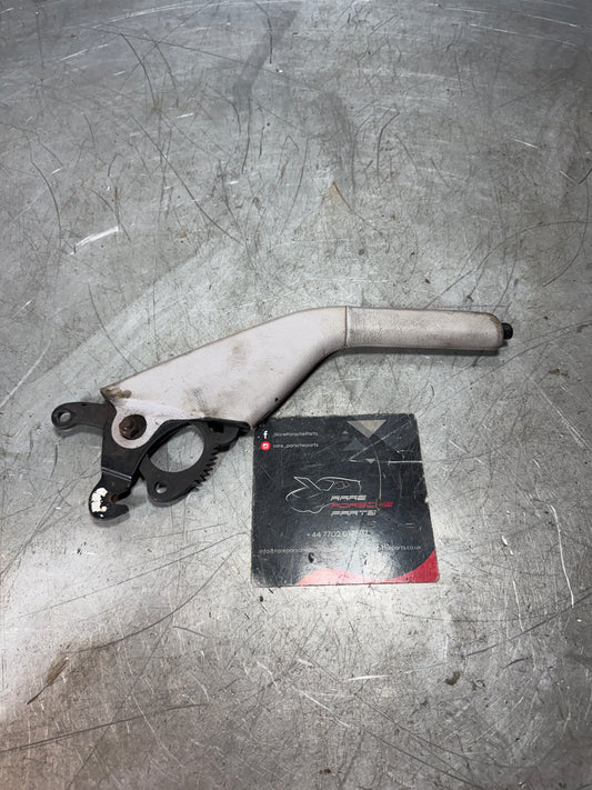 Porsche 944 handbrake lever from 85.5 cream, used