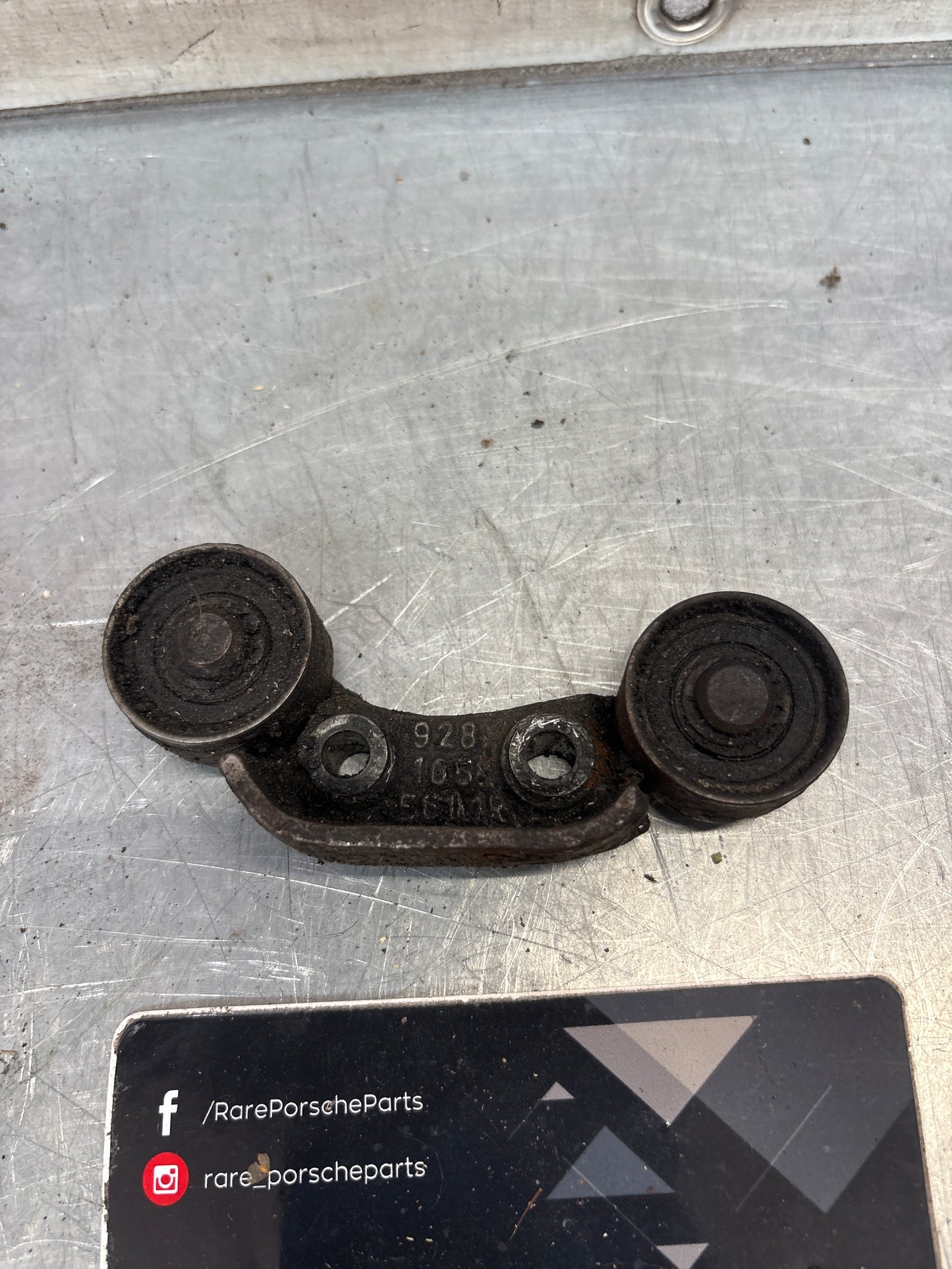 Porsche 928 tension roller pulley, used 9281055611R