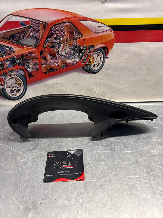 Porsche Boxster 986 dashboard cluster trim,black used 98655205500 / 98655205501