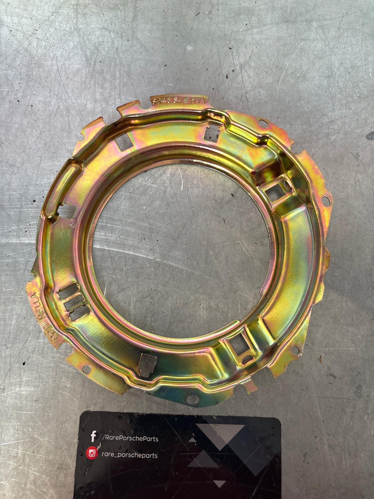 Porsche 924 944 headlight retaining frame, refurbished 477941046