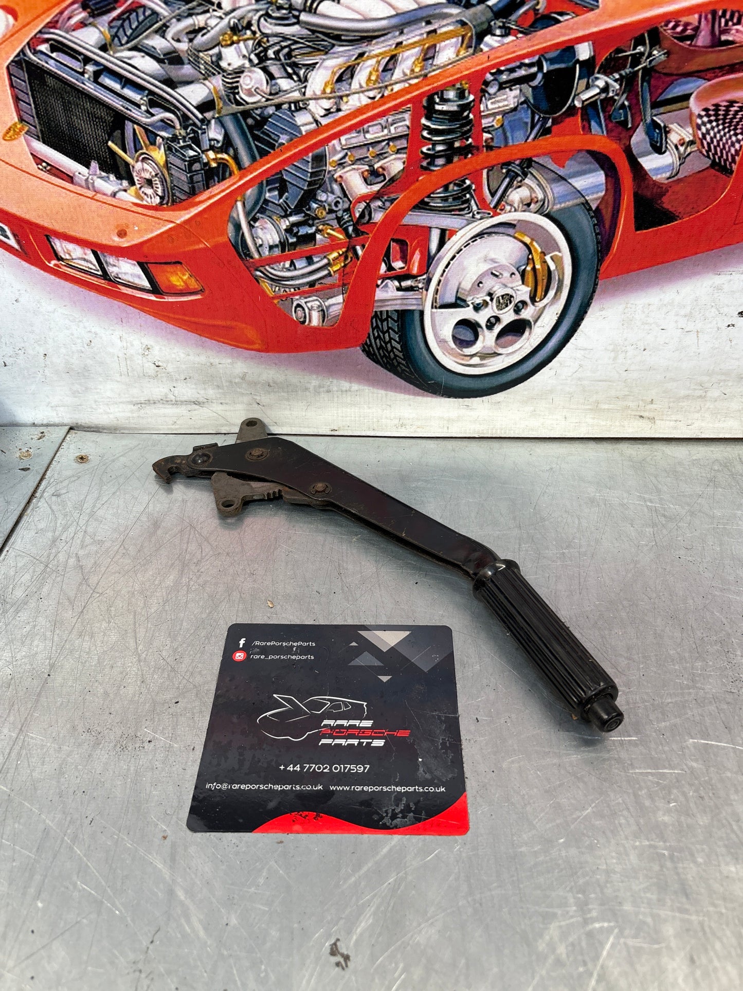 Porsche 924 944 used handbrake lever assembly used