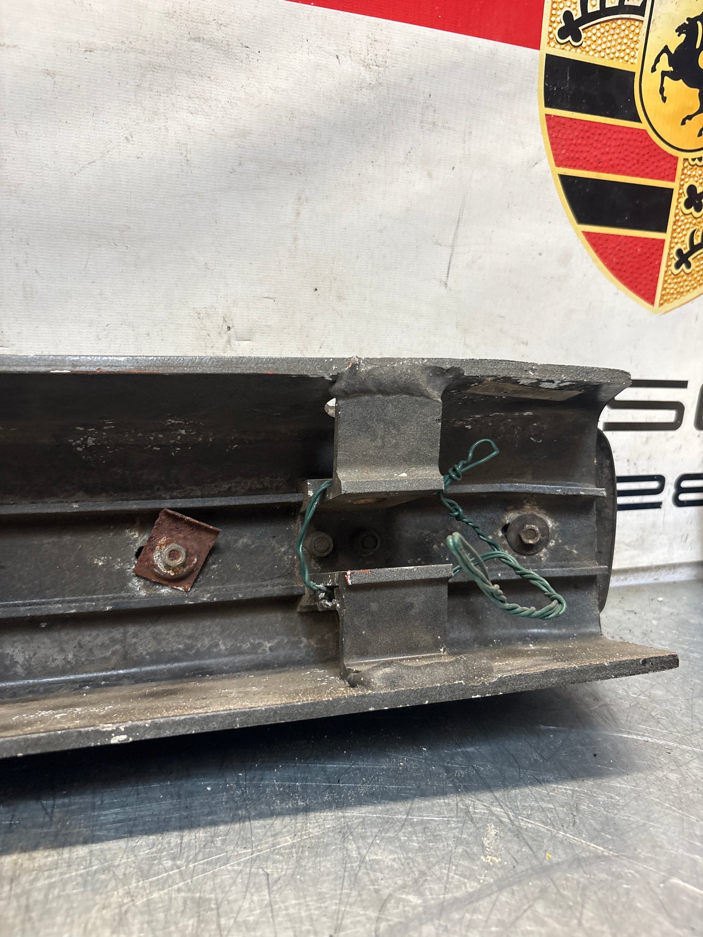 Porsche 944 Rear USA bumper, used 94450530100