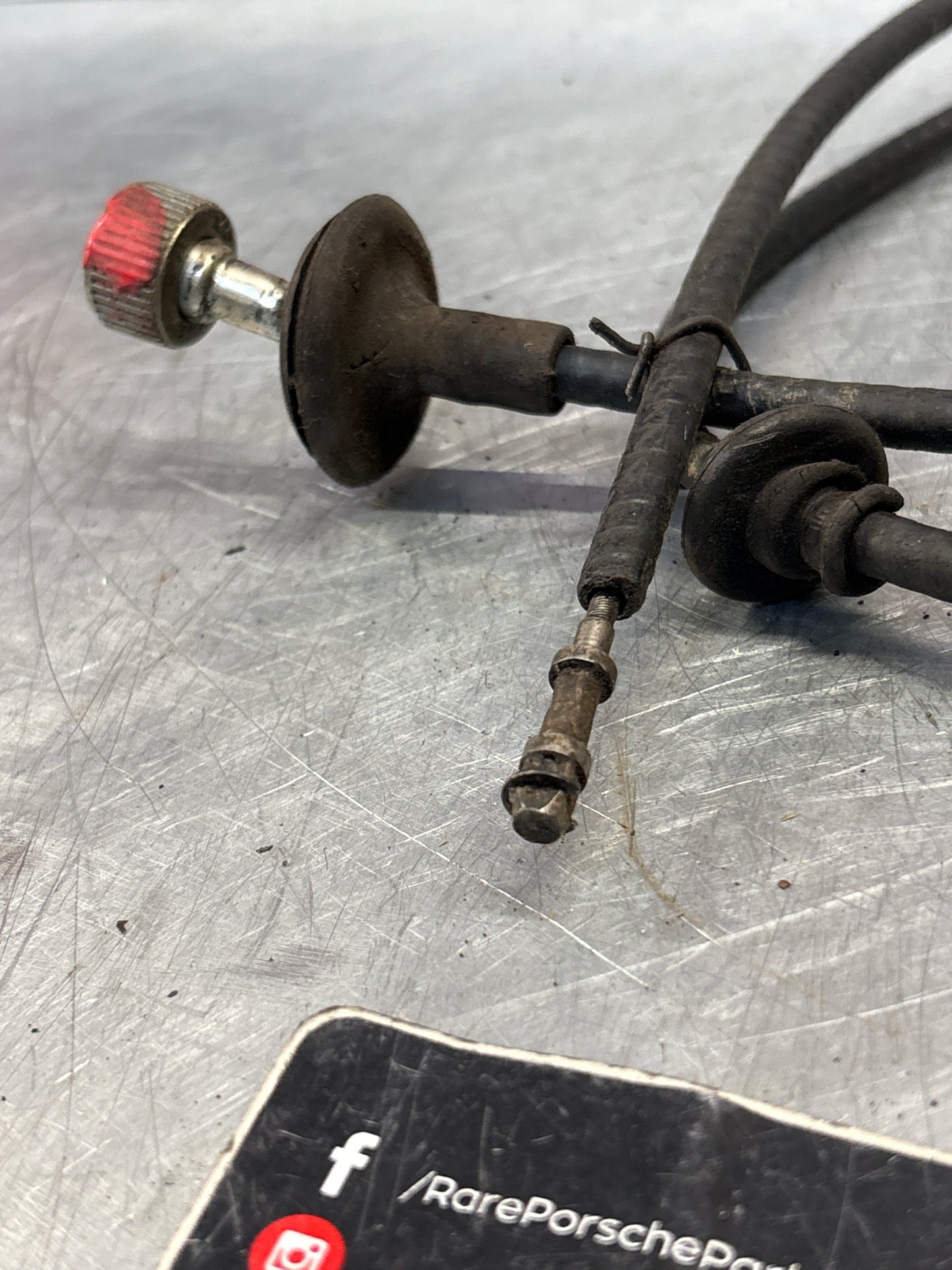 Porsche 924 early 944 LHD Speedo cable, 142957801C used
