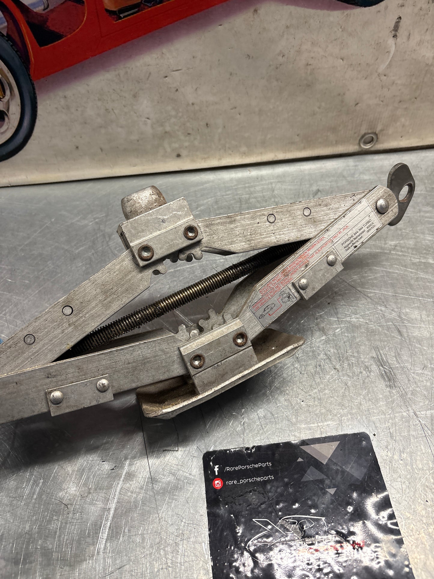 Porsche 944 / 944 Turbo spare tire jack lift, used