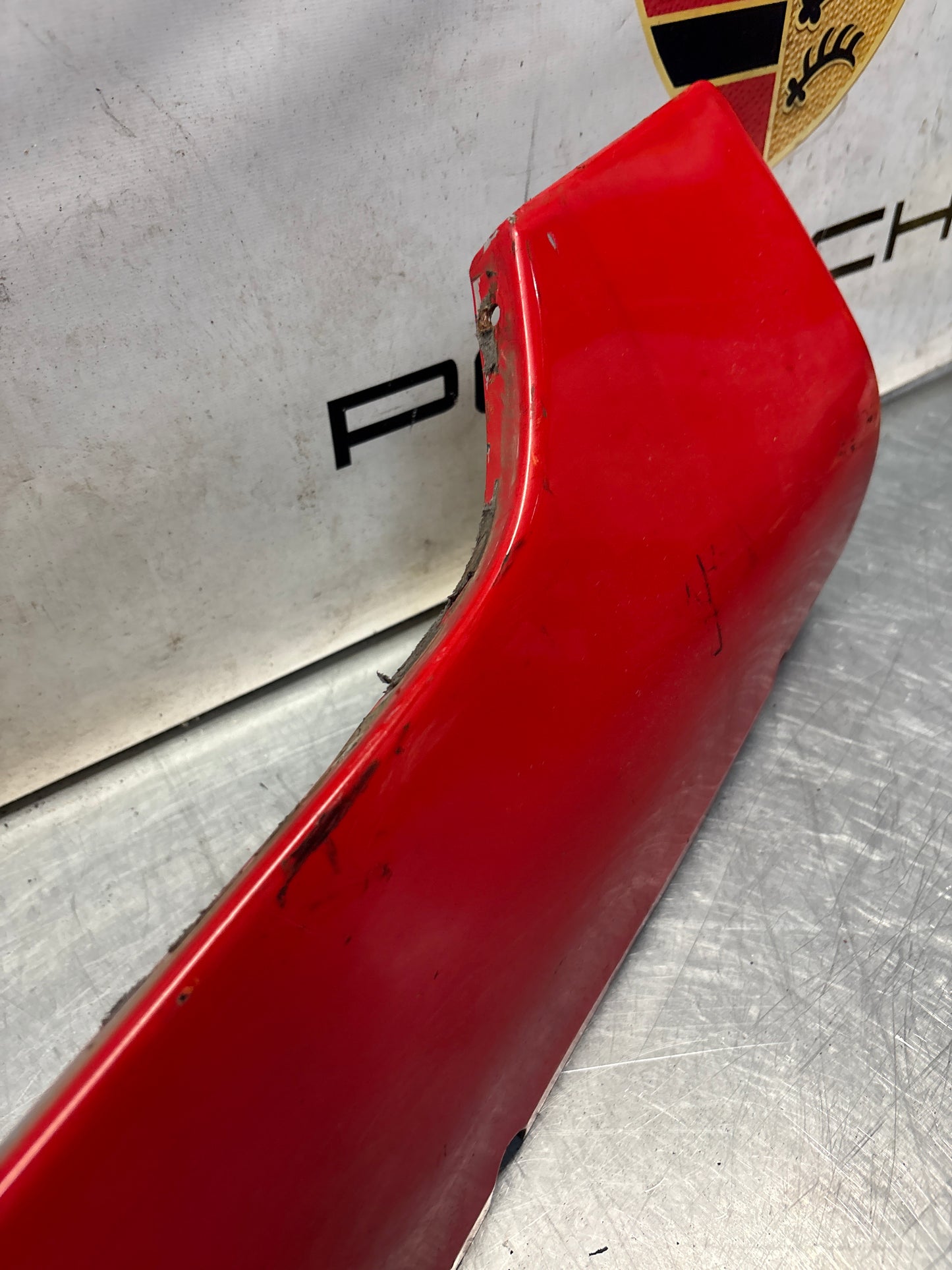 Porsche 928 S4 left sill cover, used 92855908502