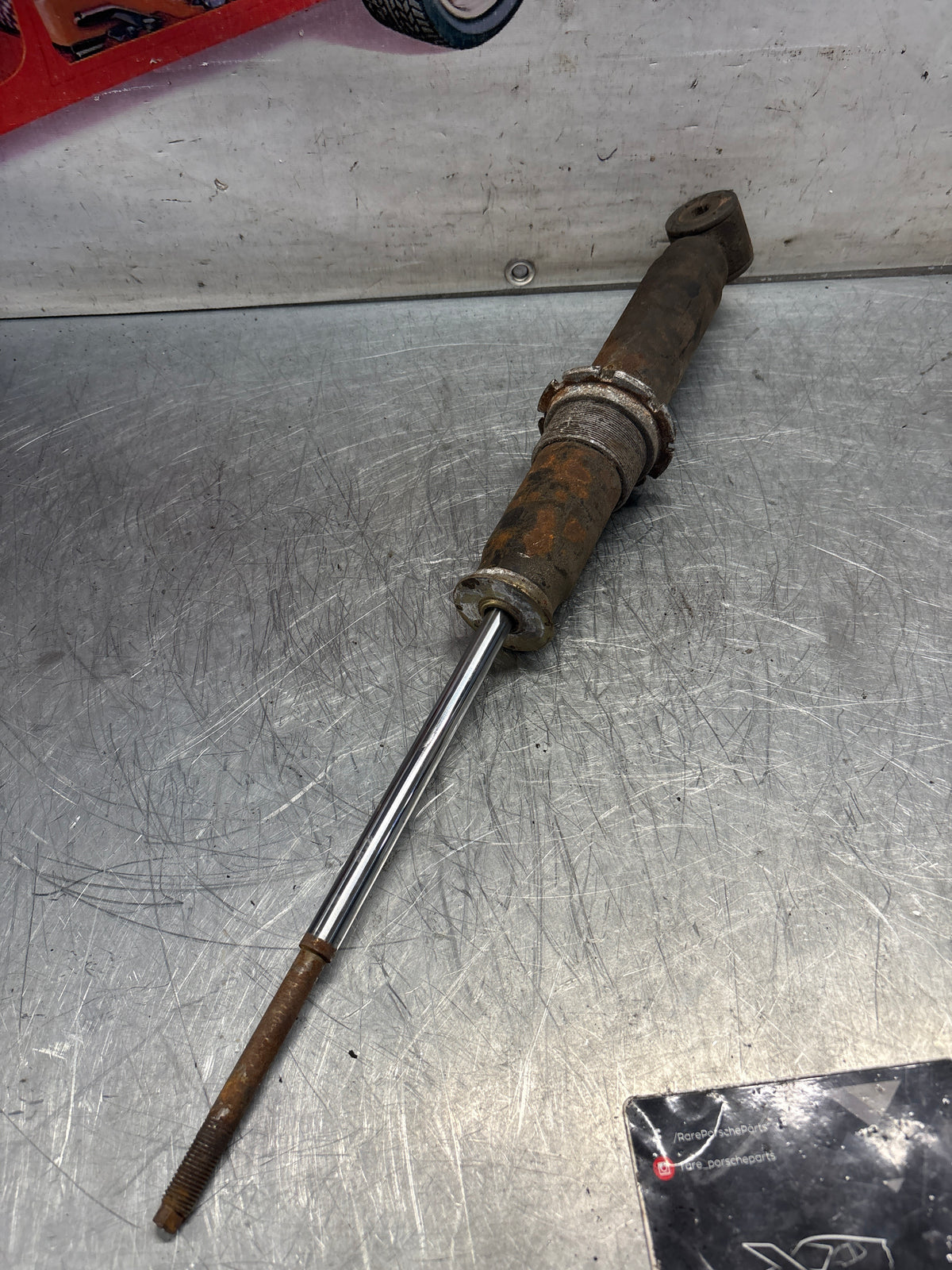 Porsche 911 964 rear shock absorber, used 96433305700
