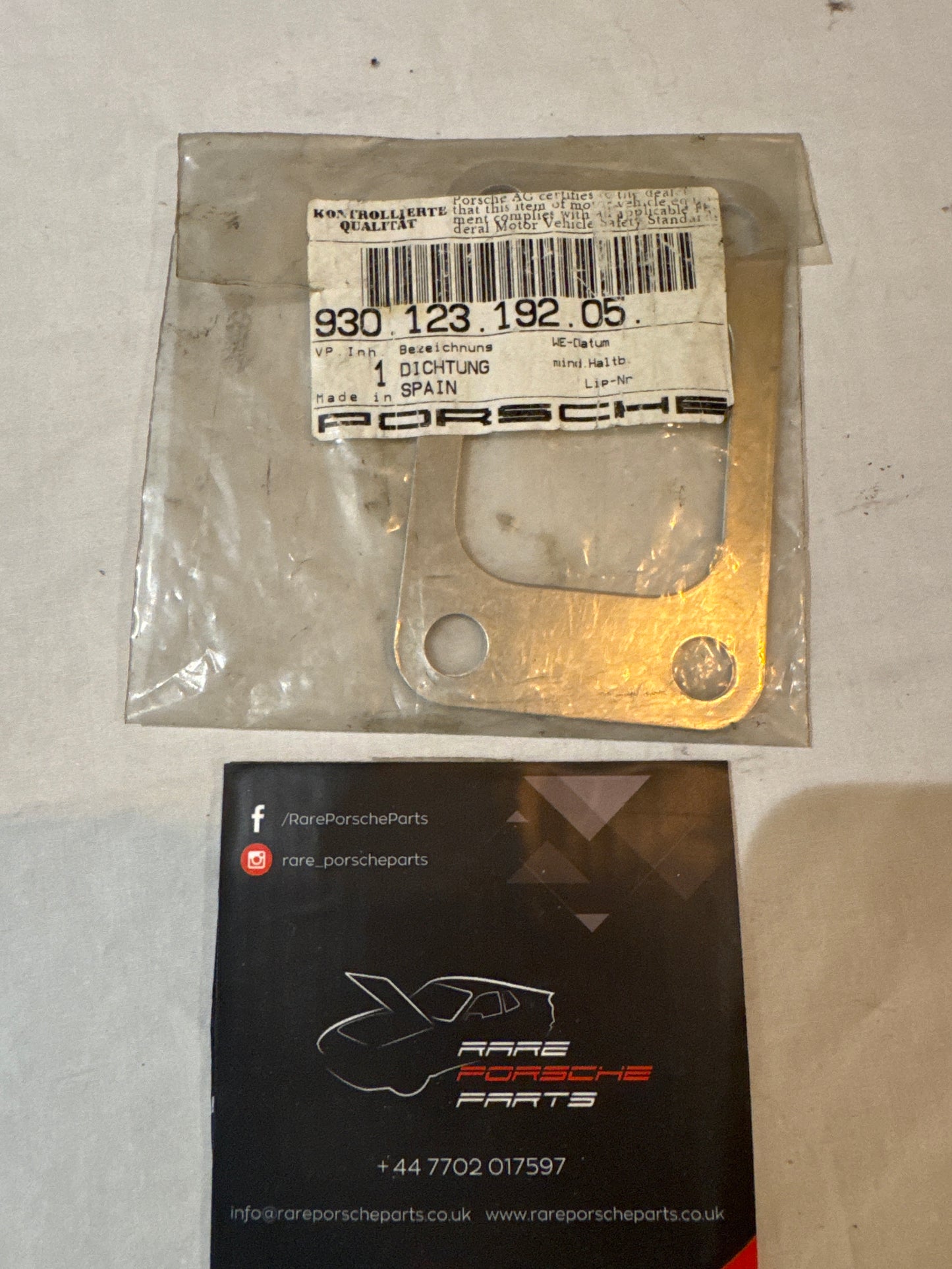 Porsche 911 / 930turbo / 964turbo exhaust gasket 93012319205 NOS