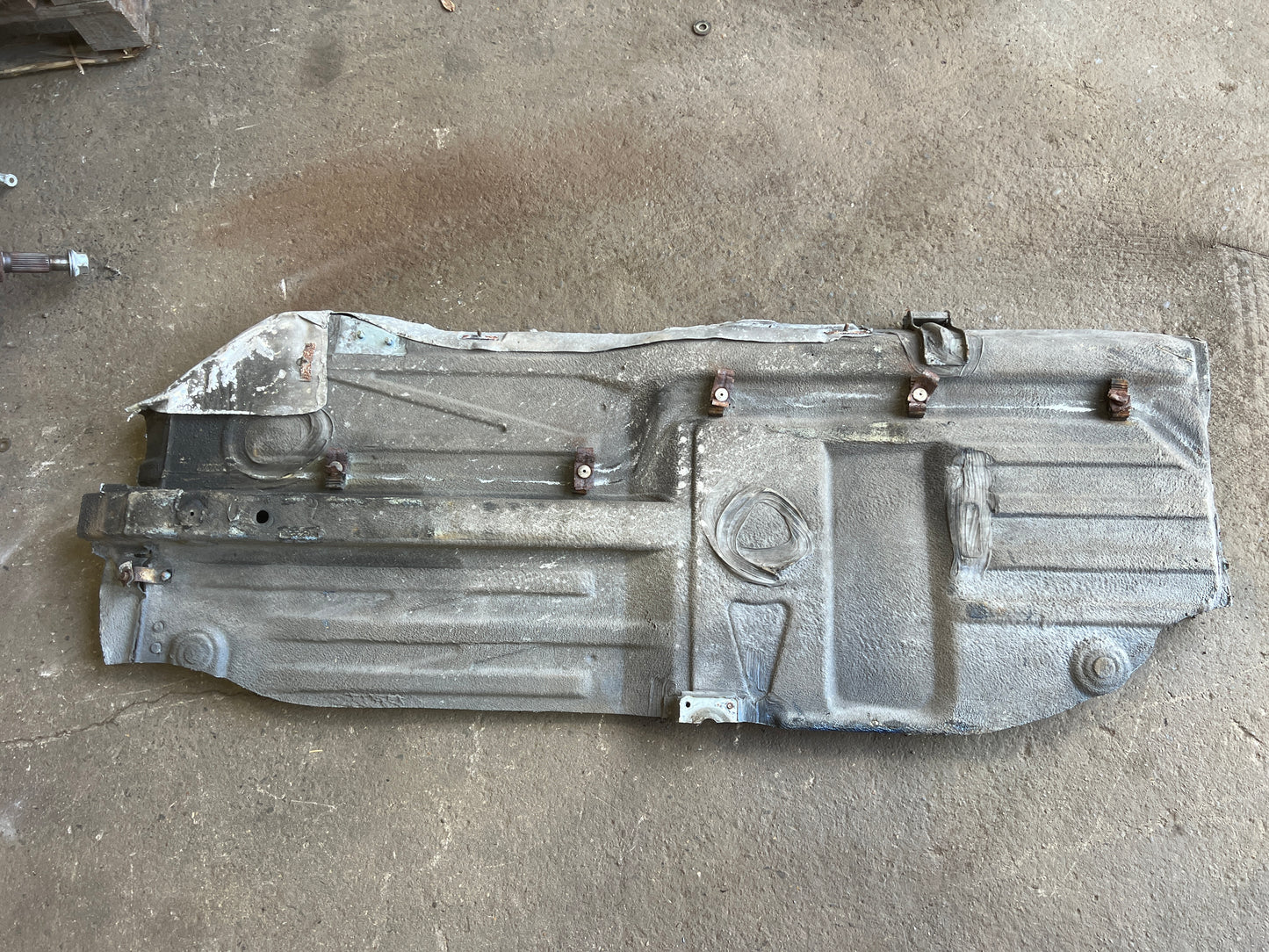 Porsche 944 S2 floor pan left  side 94450150100 spares or repair RHD