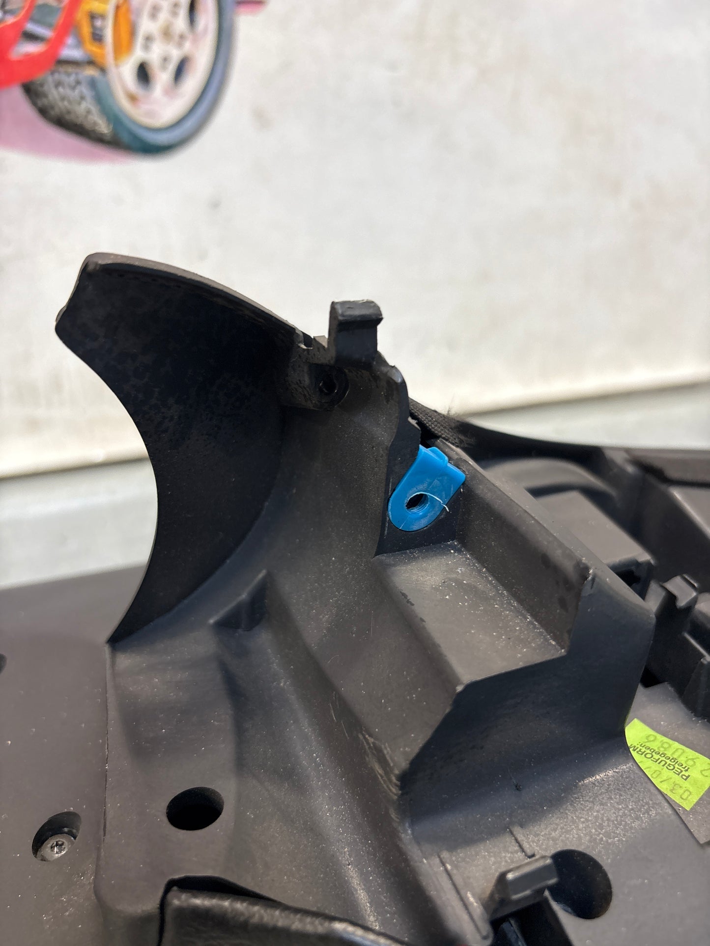 Porsche Boxster 986 dashboard cluster trim,black used 98655205500 / 98655205501