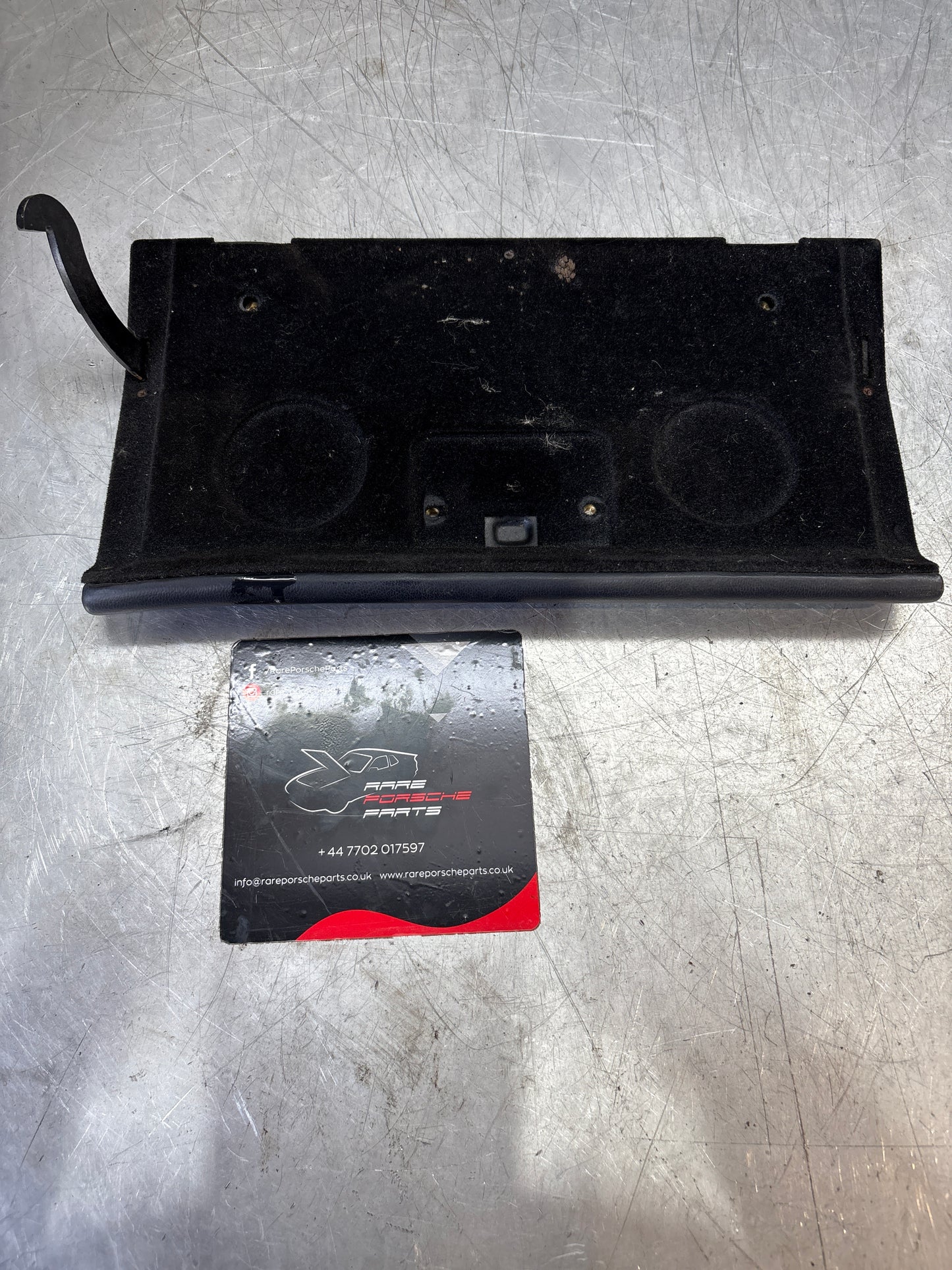 Porsche 944 85-92 glove box lid Marine blue used, no catches