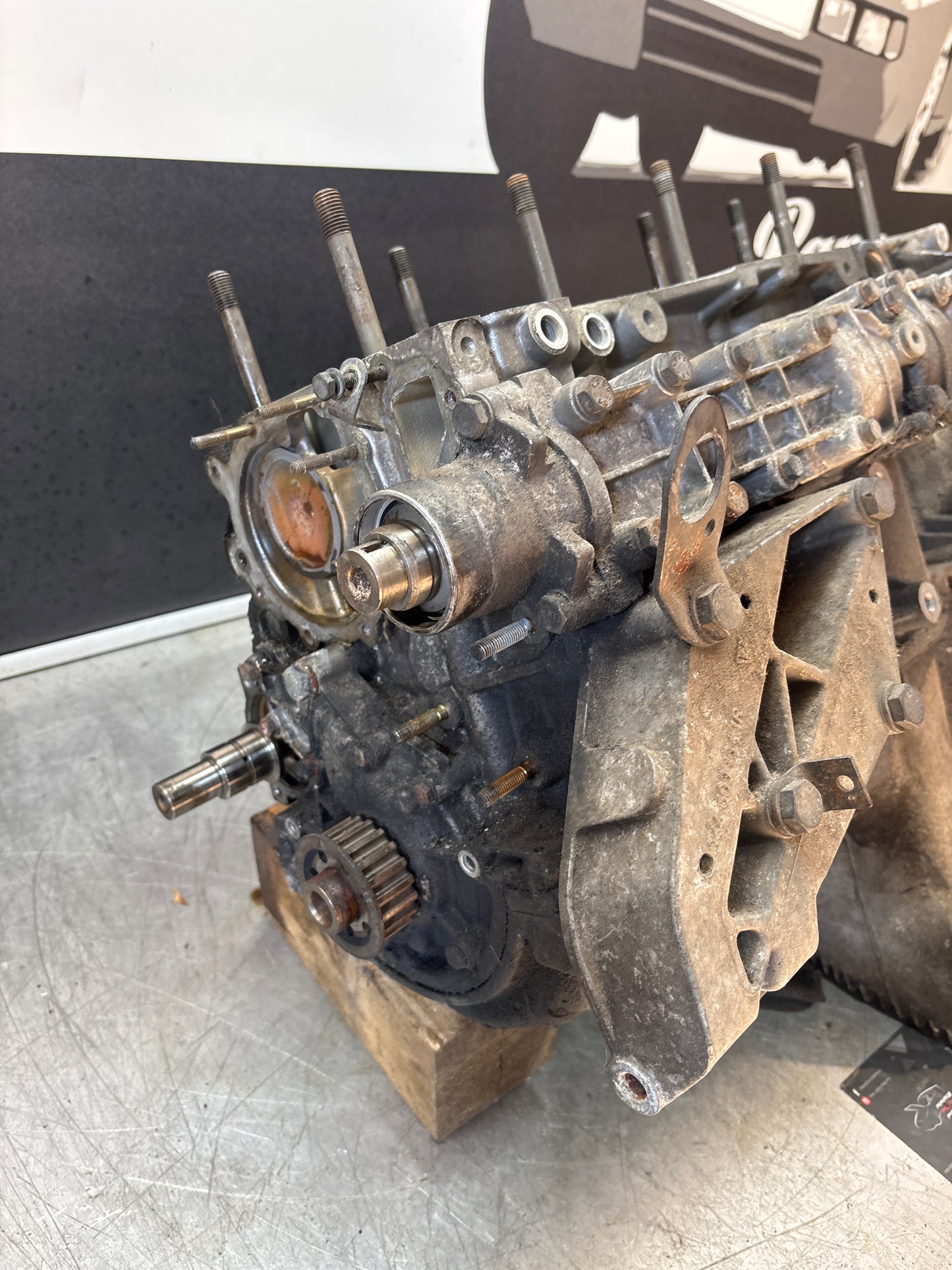 Porsche 924S 944 short block, M44/09 used, spares or repair