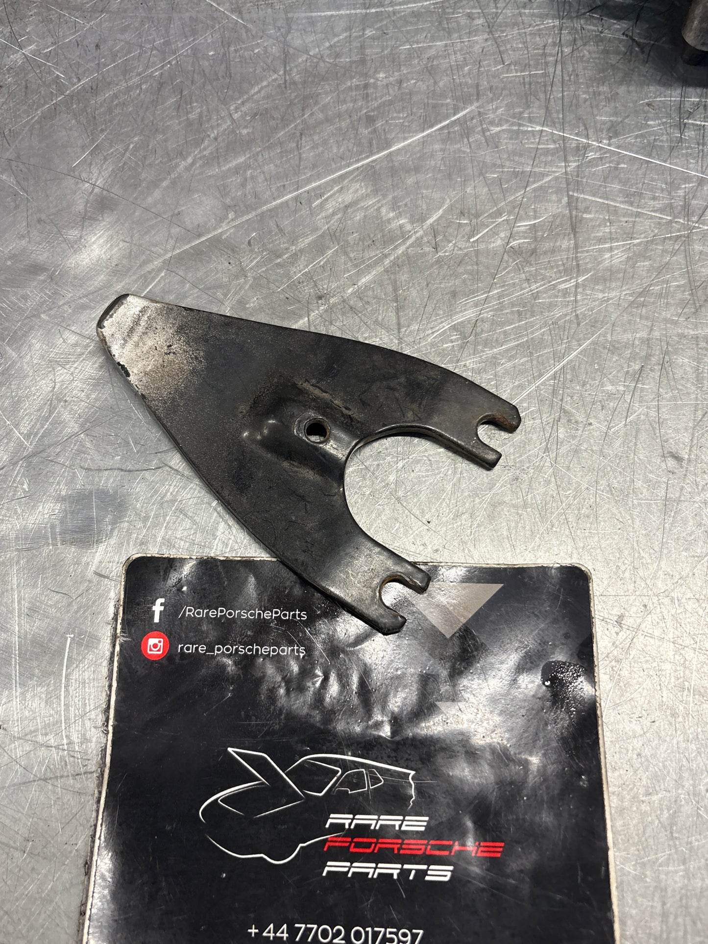 Porsche 924 944 sunroof clamp fastening plate, used 944564830001C