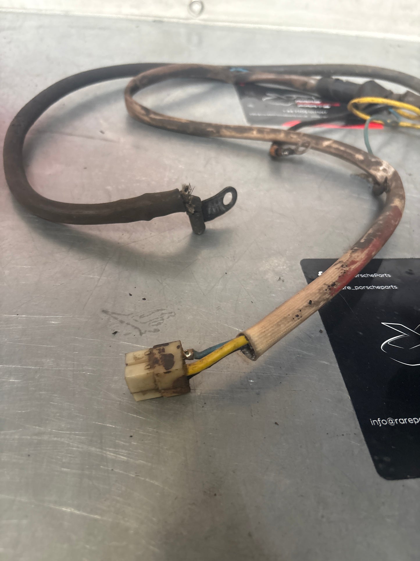 Porsche 924 positive + wiring harness loom, used