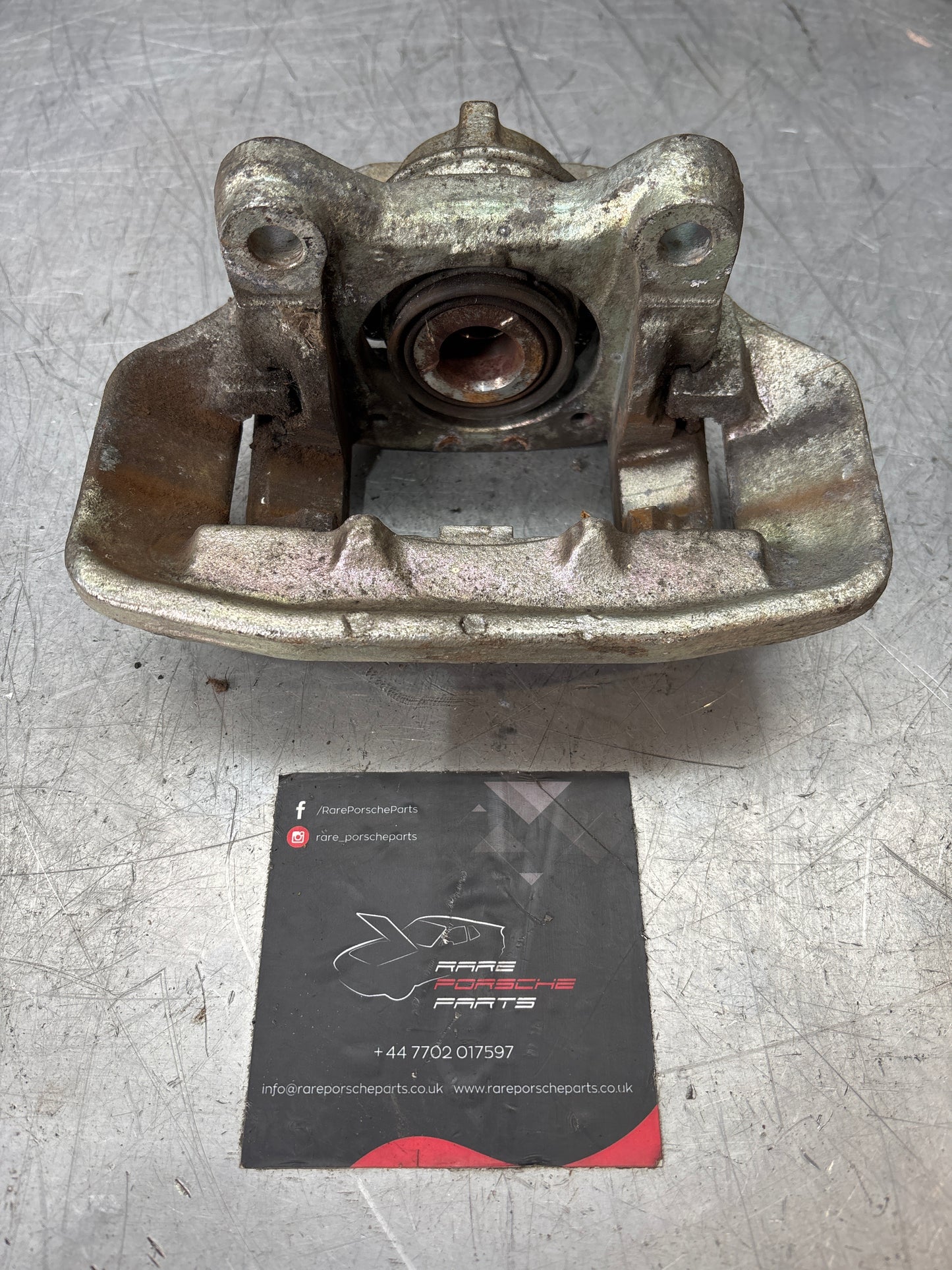 Porsche 924S 924 Turbo 944 Left, Rear N/S brake caliper, used, 944352900