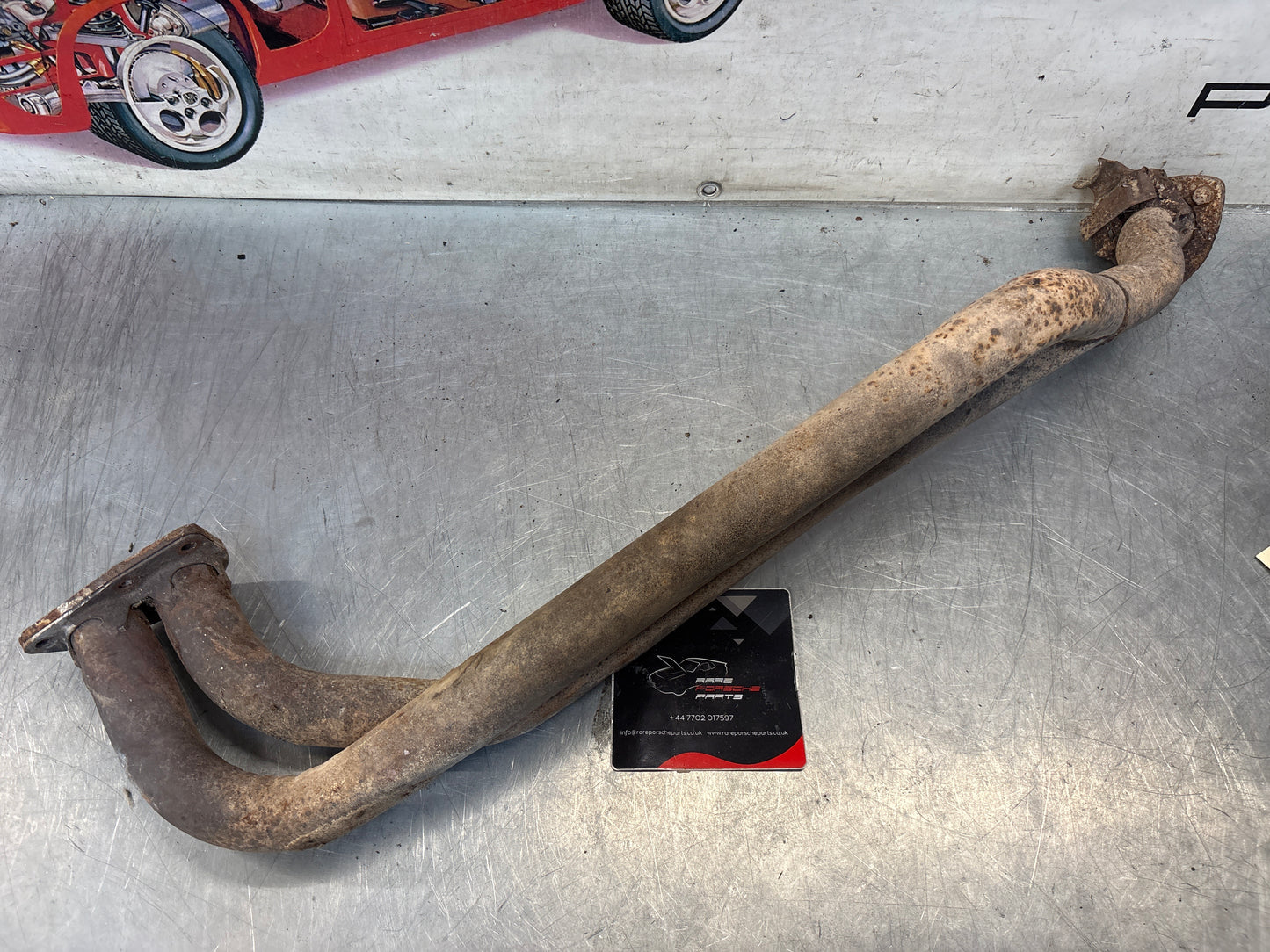Porsche 924 exhaust pipe, used LHD only! 477253101H