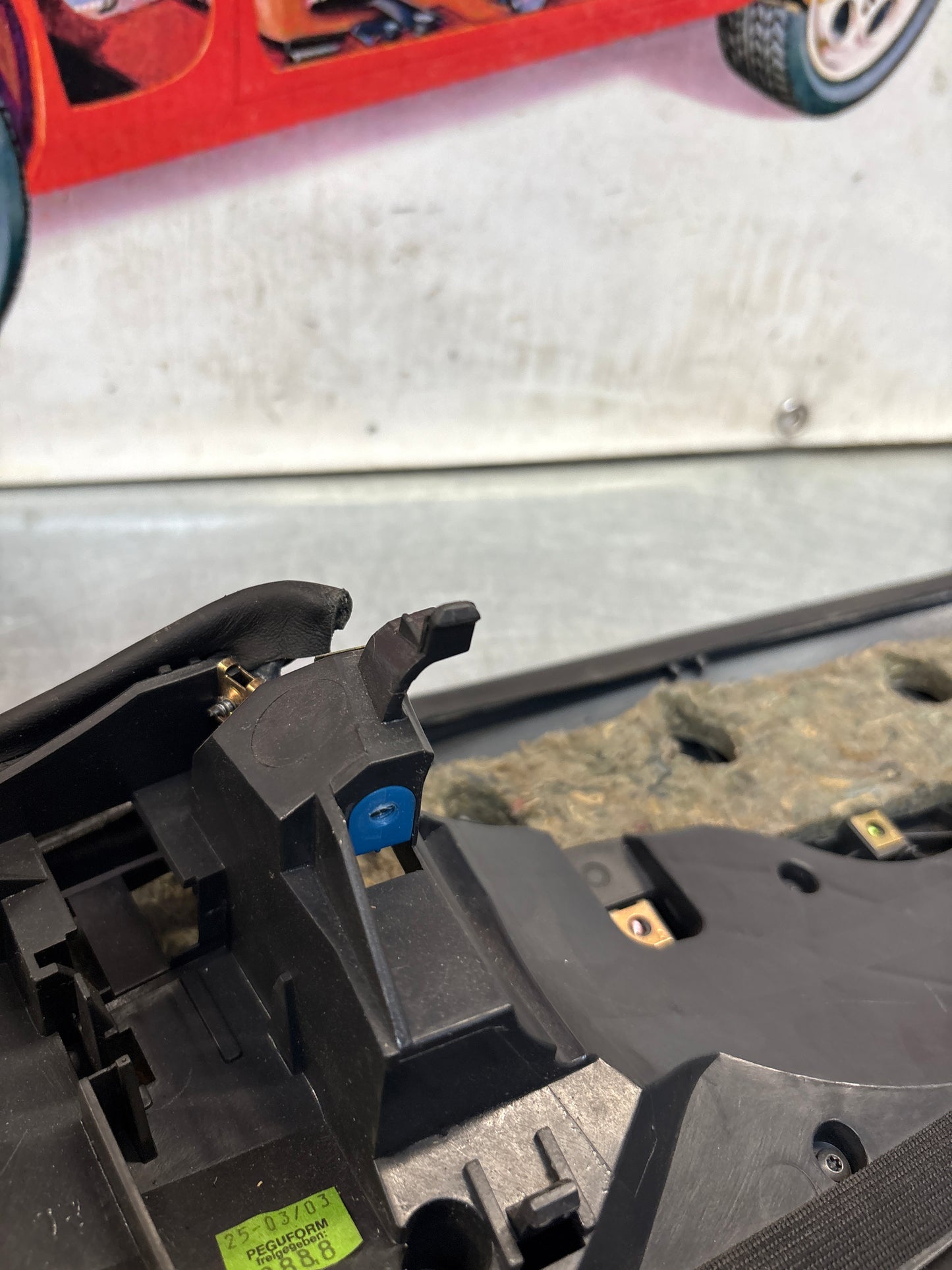 Porsche 911 996 RHD dasboard cluster trim, used, black 99655205902