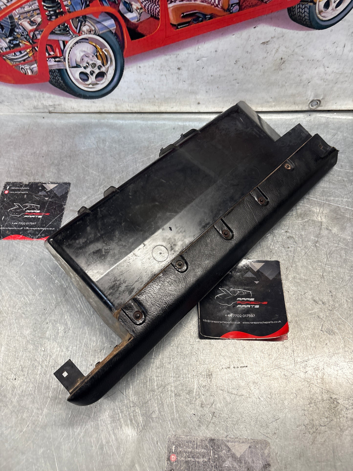 Porsche 928 under glove box shelf, black 92855207702 LHD only, for spares or repair