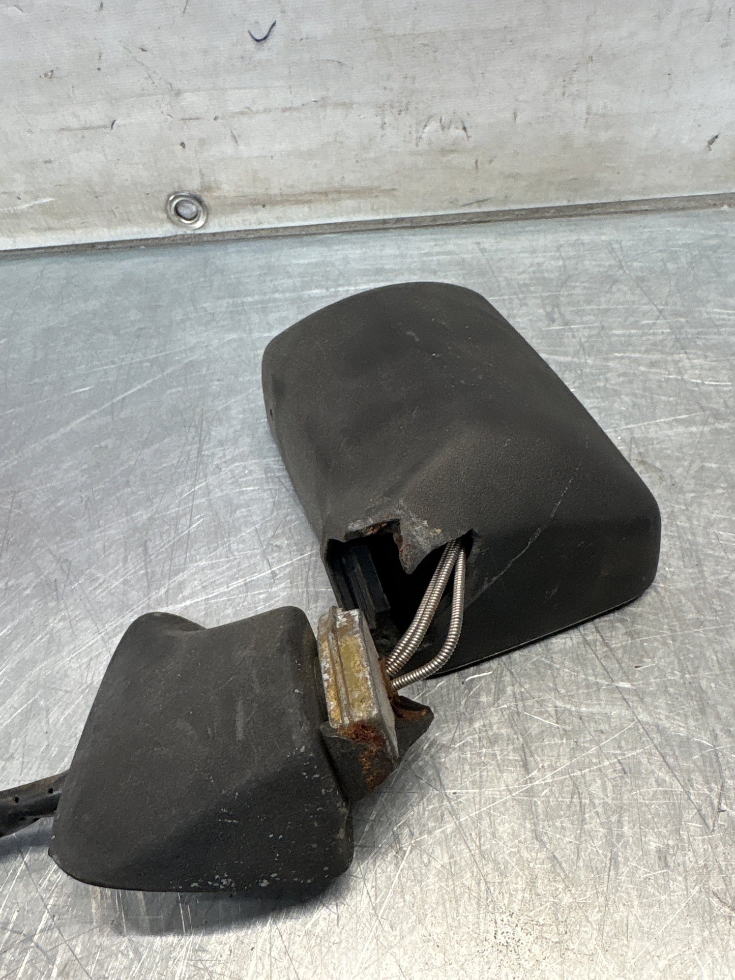 Porsche 924 early right side mirror, for spares or repair
