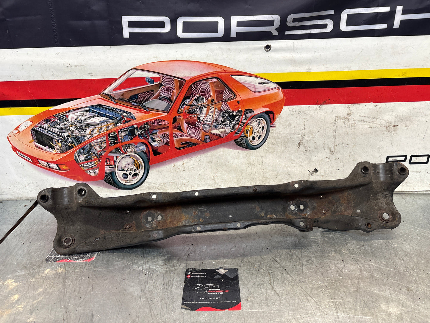 Porsche 928 82-85 engine mount, used 92837501106