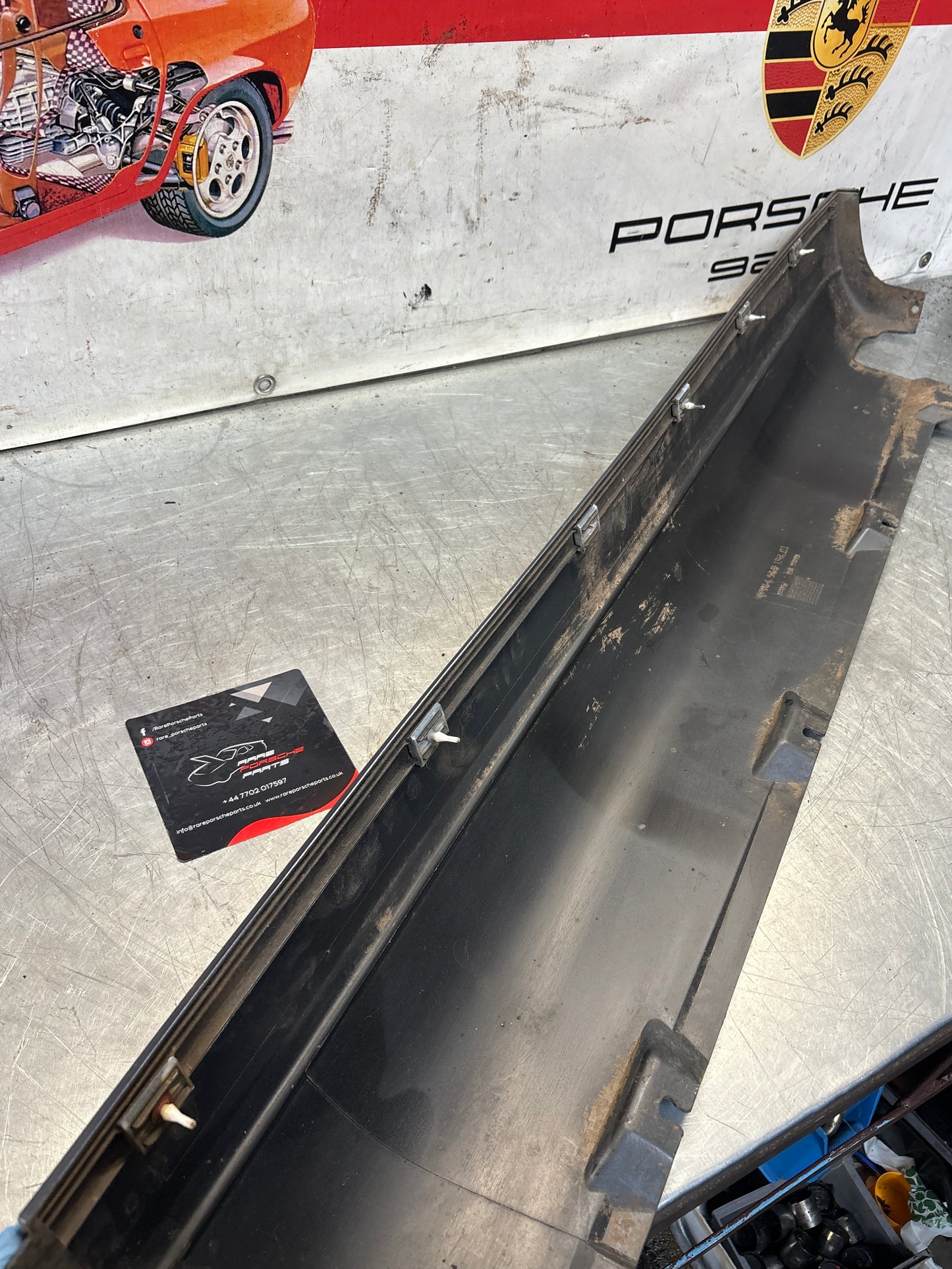 Porsche 911 964 left side sill cover, used 96455919301