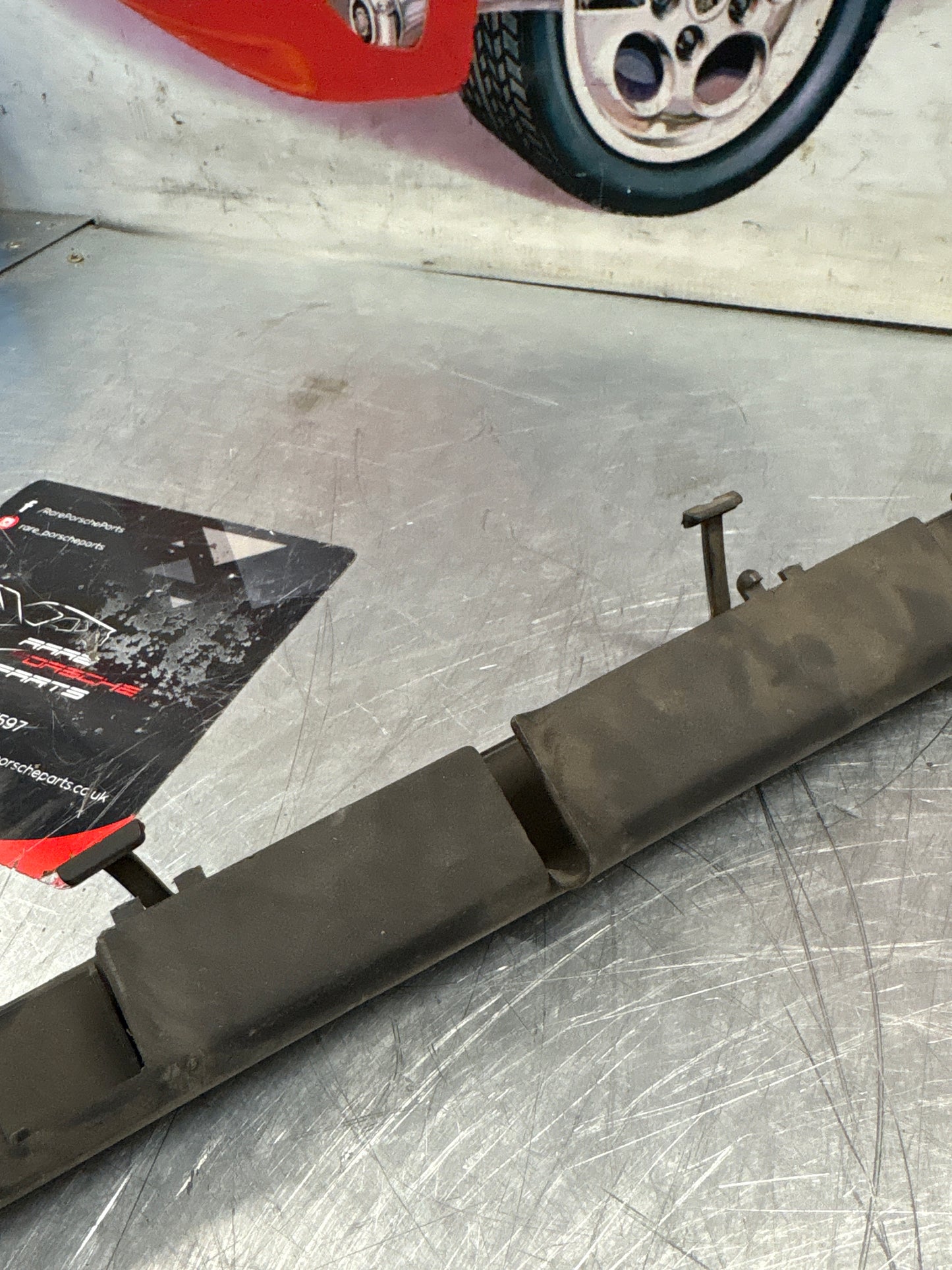 Porsche 944 fuel rail cover guard, for spares or repair 94460708101