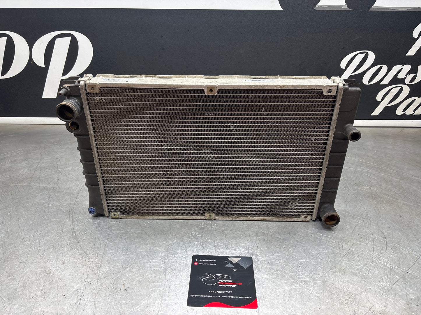 Porsche 924S 944 2.5 N/A Manual radiator, 94410603103 used