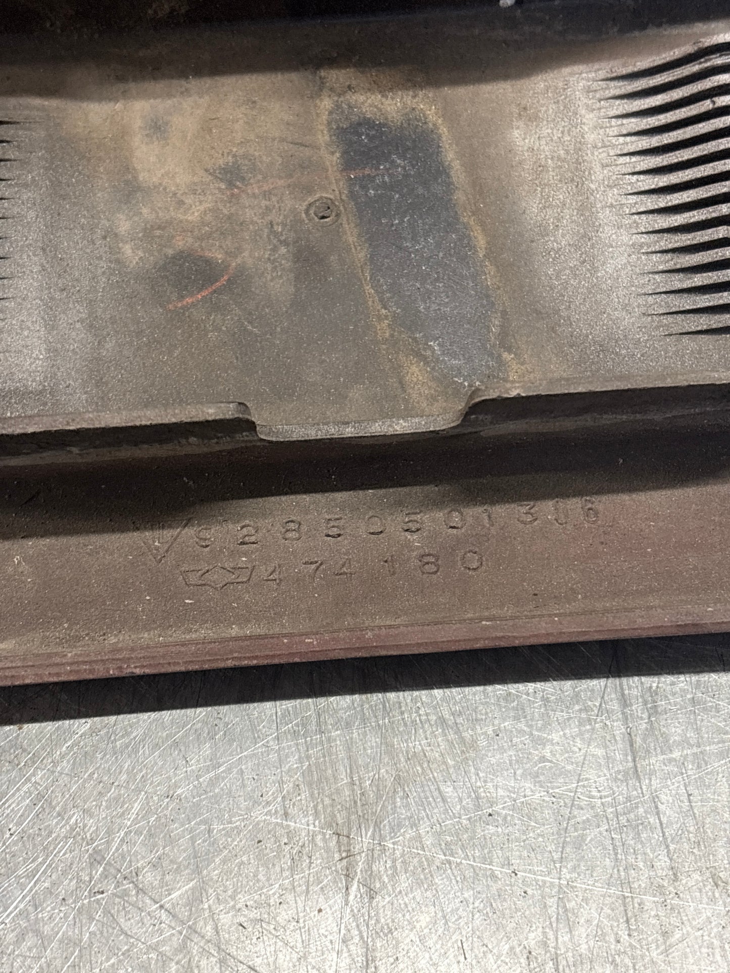 Porsche 928 front bumper cover panel, used 92850501306