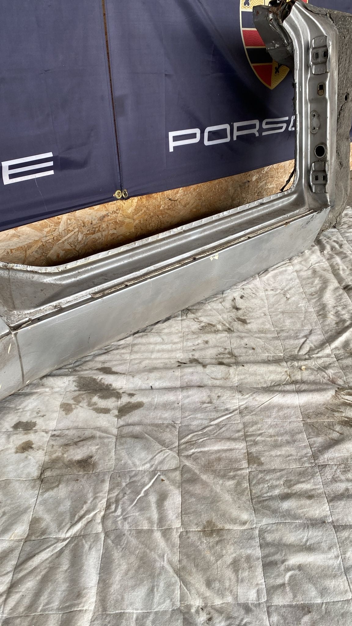 Porsche 924 Right Sill section, 477809848B cut