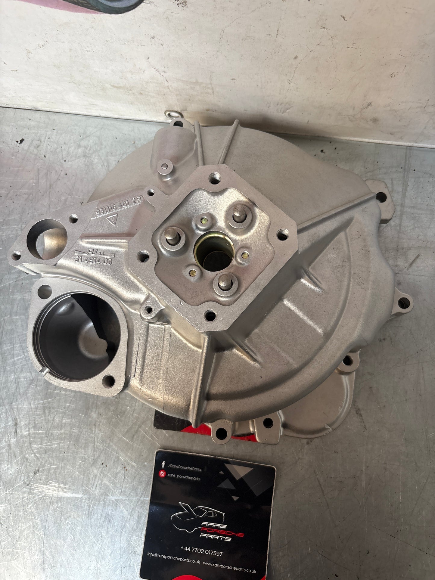 Porsche 924 Turbo bell housing, refurbished 9311164012R