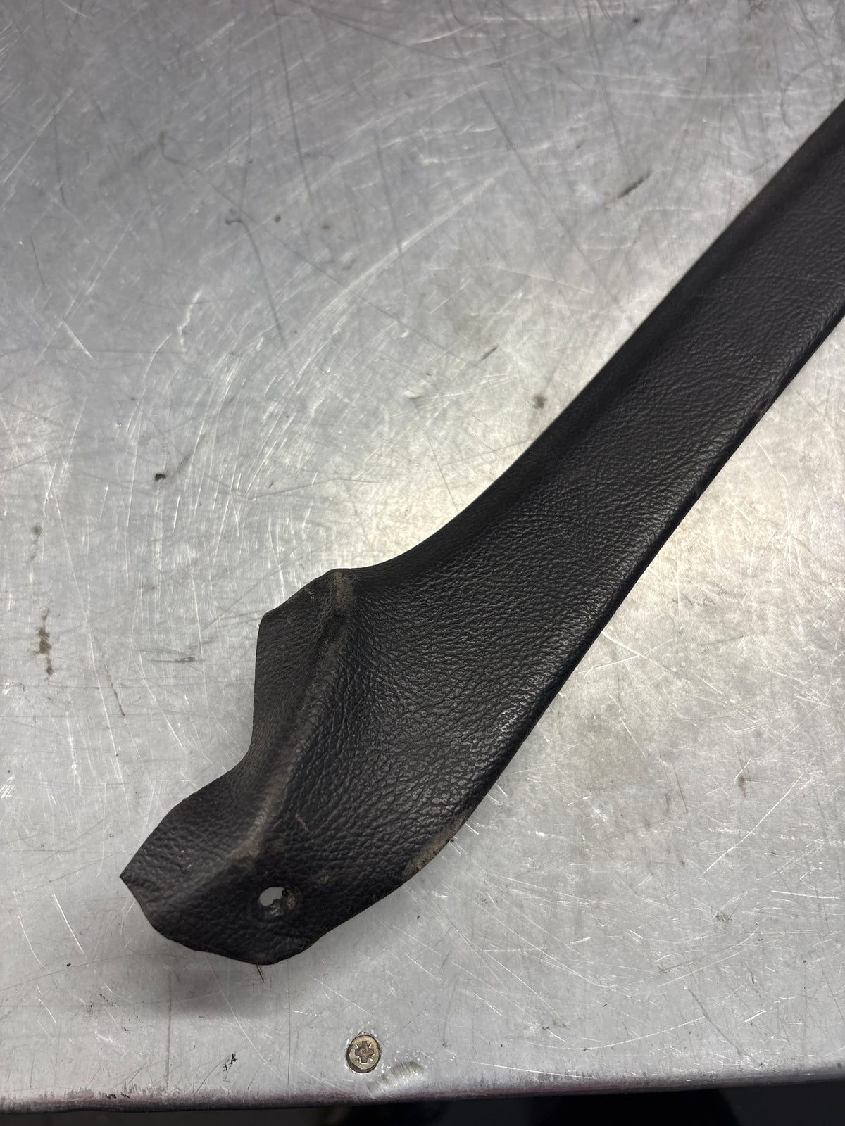 Porsche 928 tailgate trim, left, near side, black, 92855503702, used