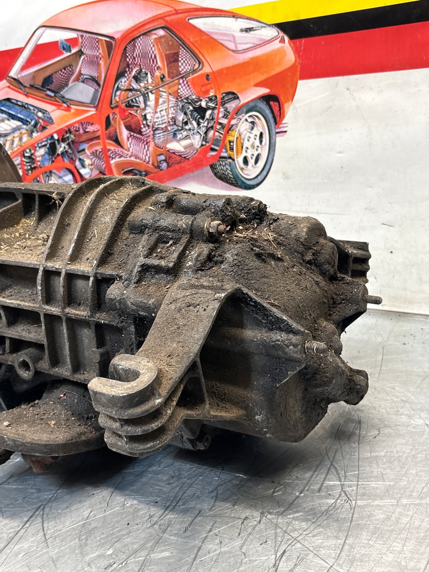 Porsche 914 transmission, used, for spares or repair unknown condition HA12113