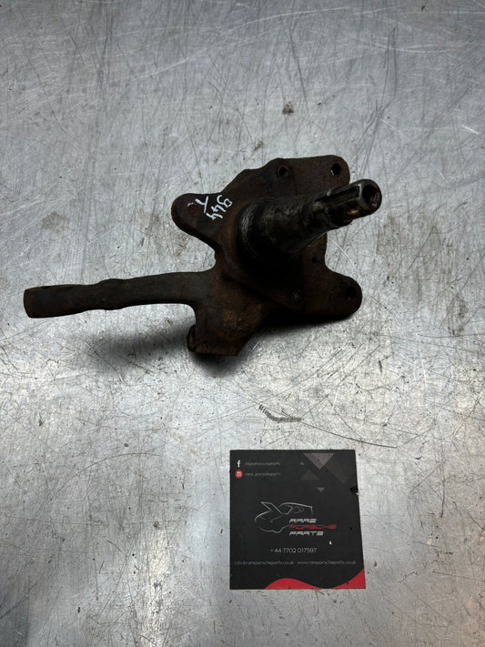 Porsche 944 Turbo 1986 front left steering knuckle, spindle axle 95134165501 used