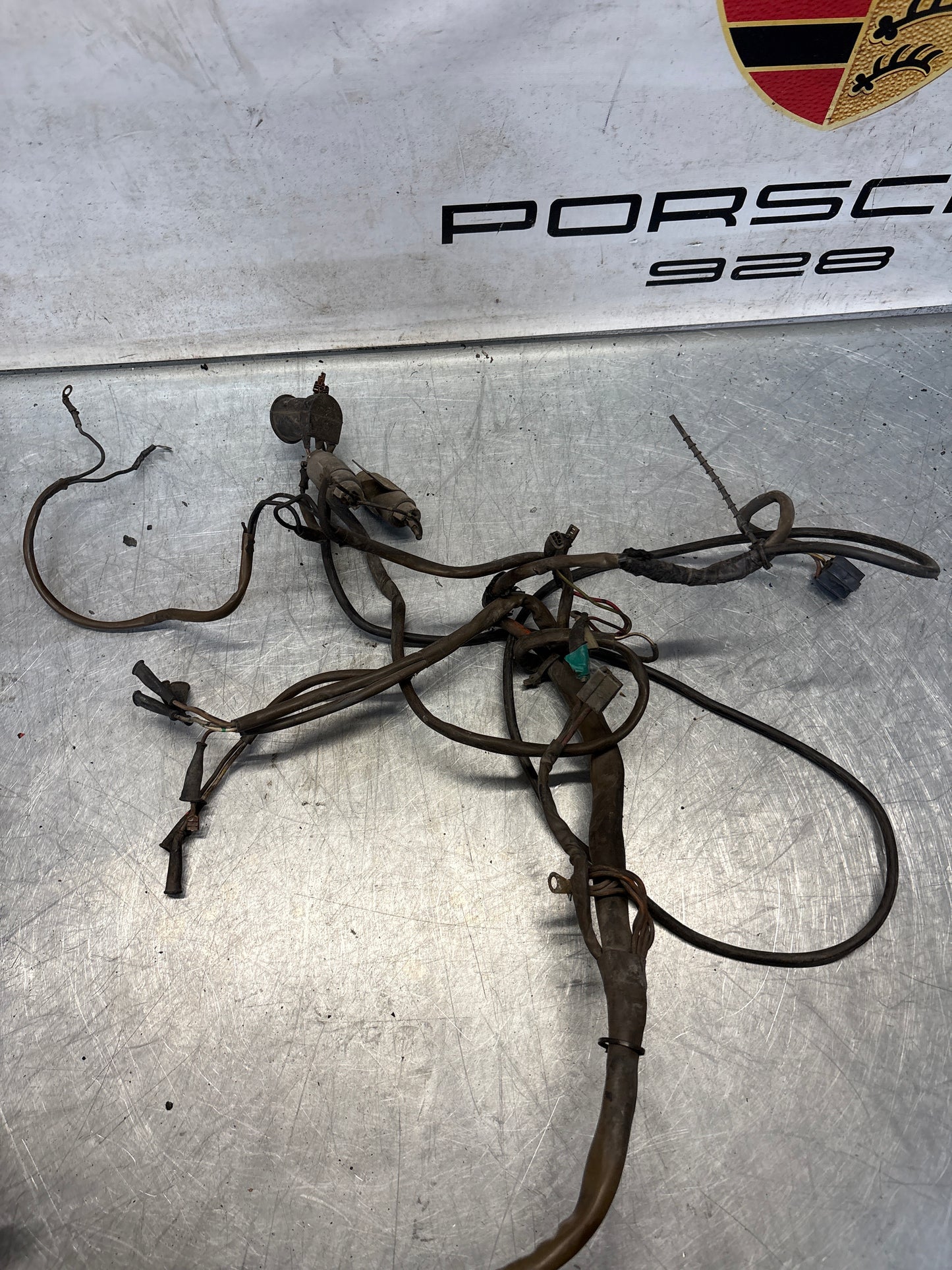 Porsche 928 S engine bay wiring loom, LHD, Spares or repair 92861200106