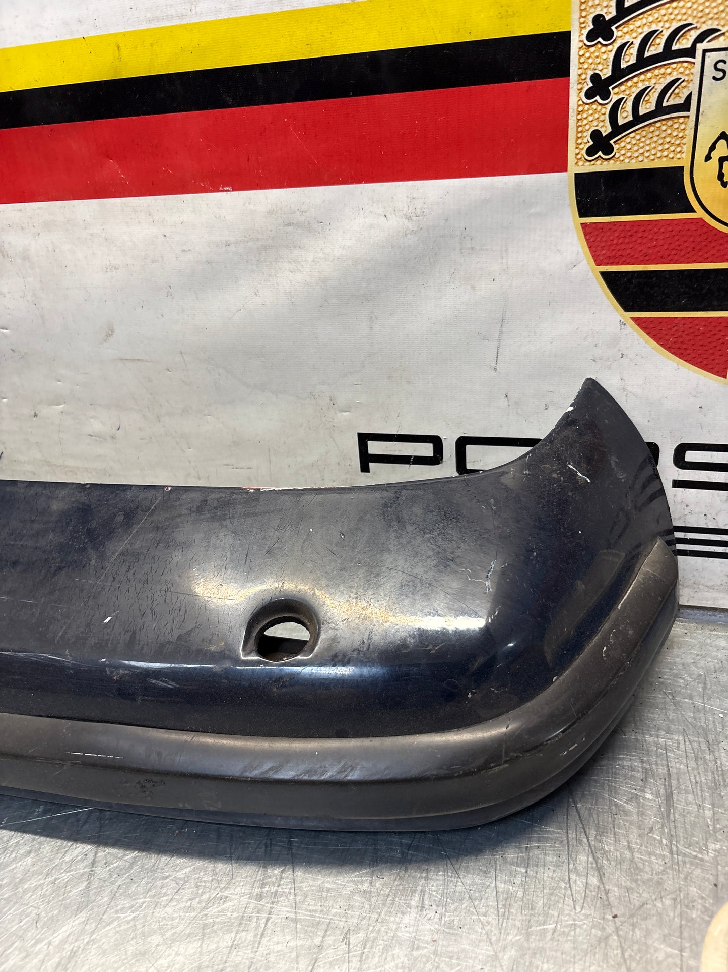 Porsche 924/924S rear bumper, used 477807313