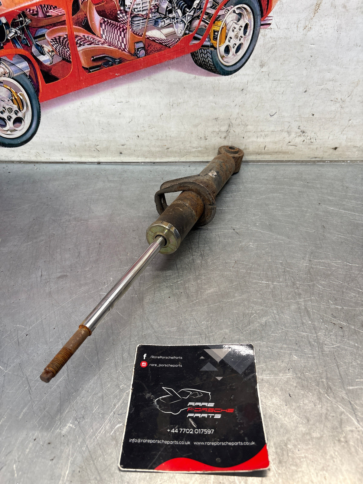 Porsche 911 993 rear shock absorber, used 99333305100
