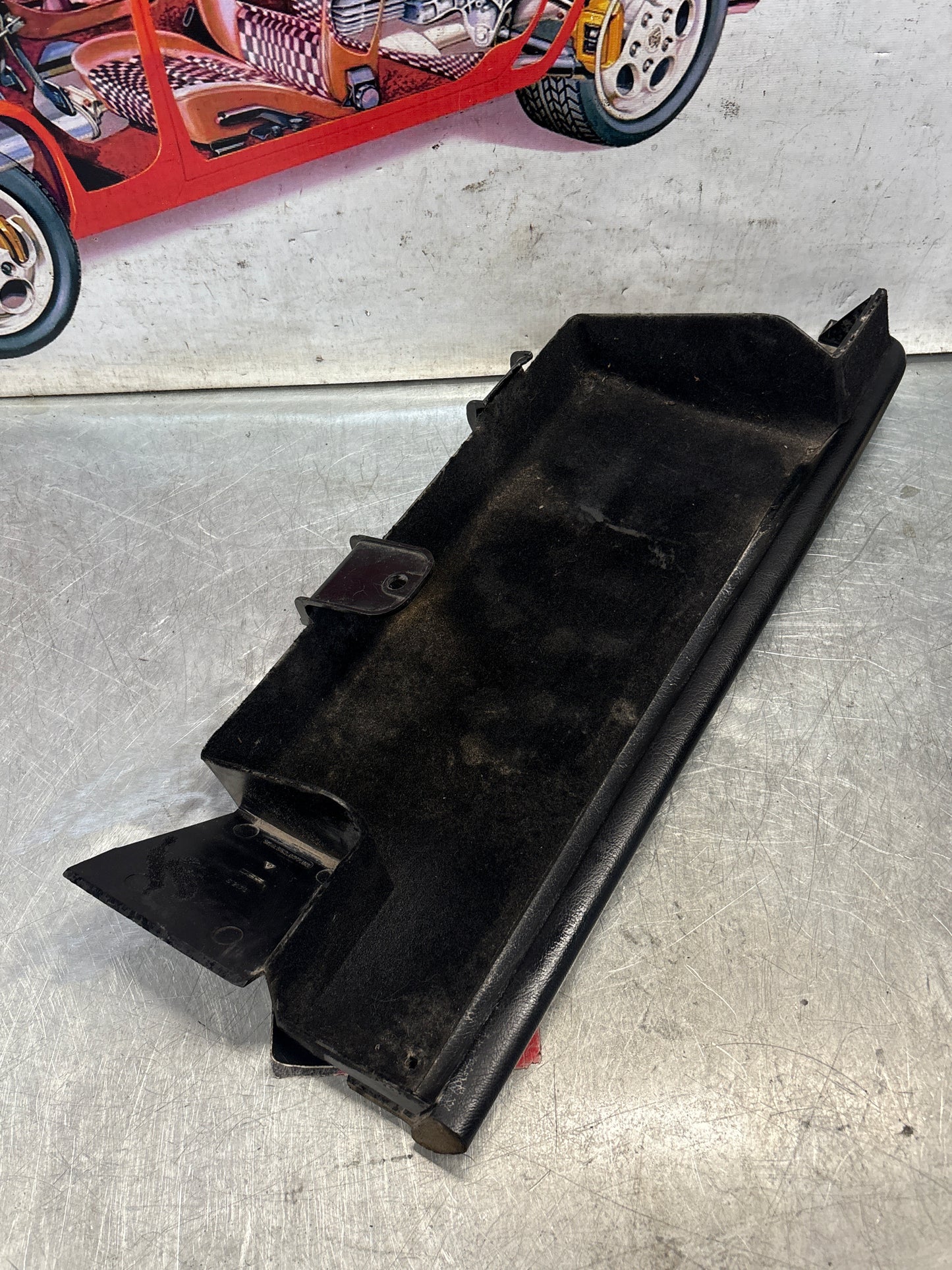 Porsche 928 under glove box shelf, black 92855207702 LHD only, for spares or repair