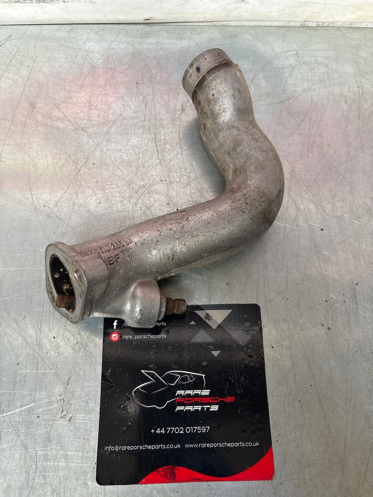 Porsche 928 air intake pipe, used 9281102950R
