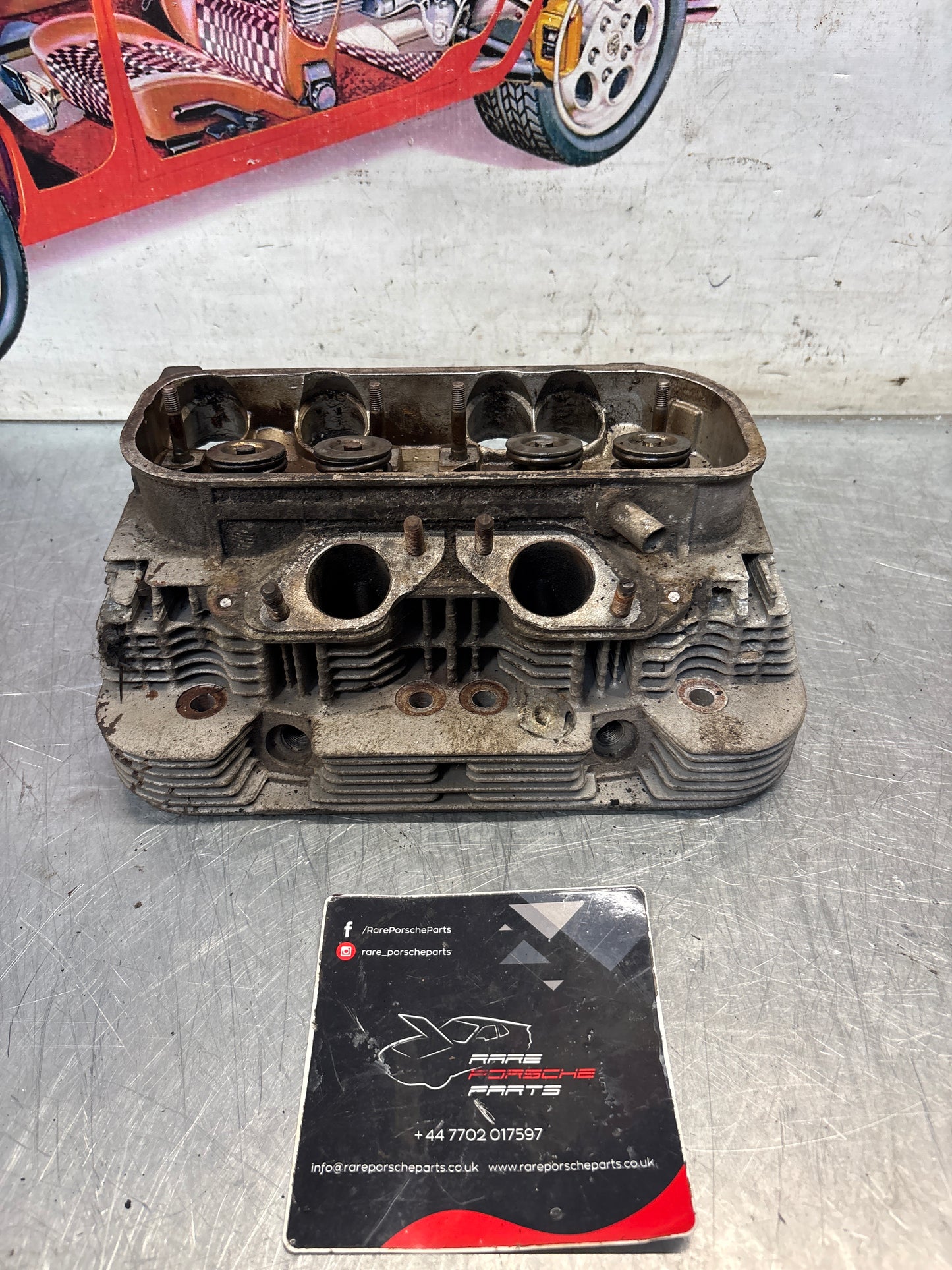Porsche 914, cylinder head, right side, used 021101371J