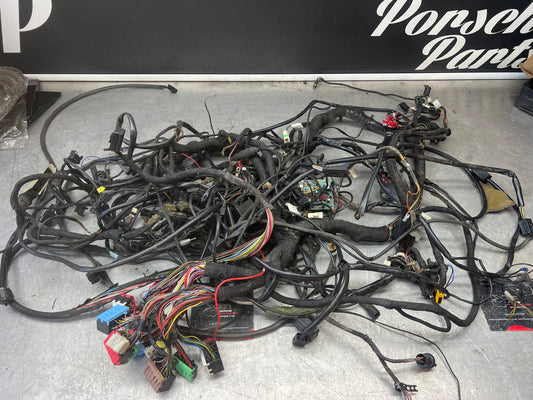 Porsche 944 S2 1992 interior wiring loom, RHD, used 94561200629