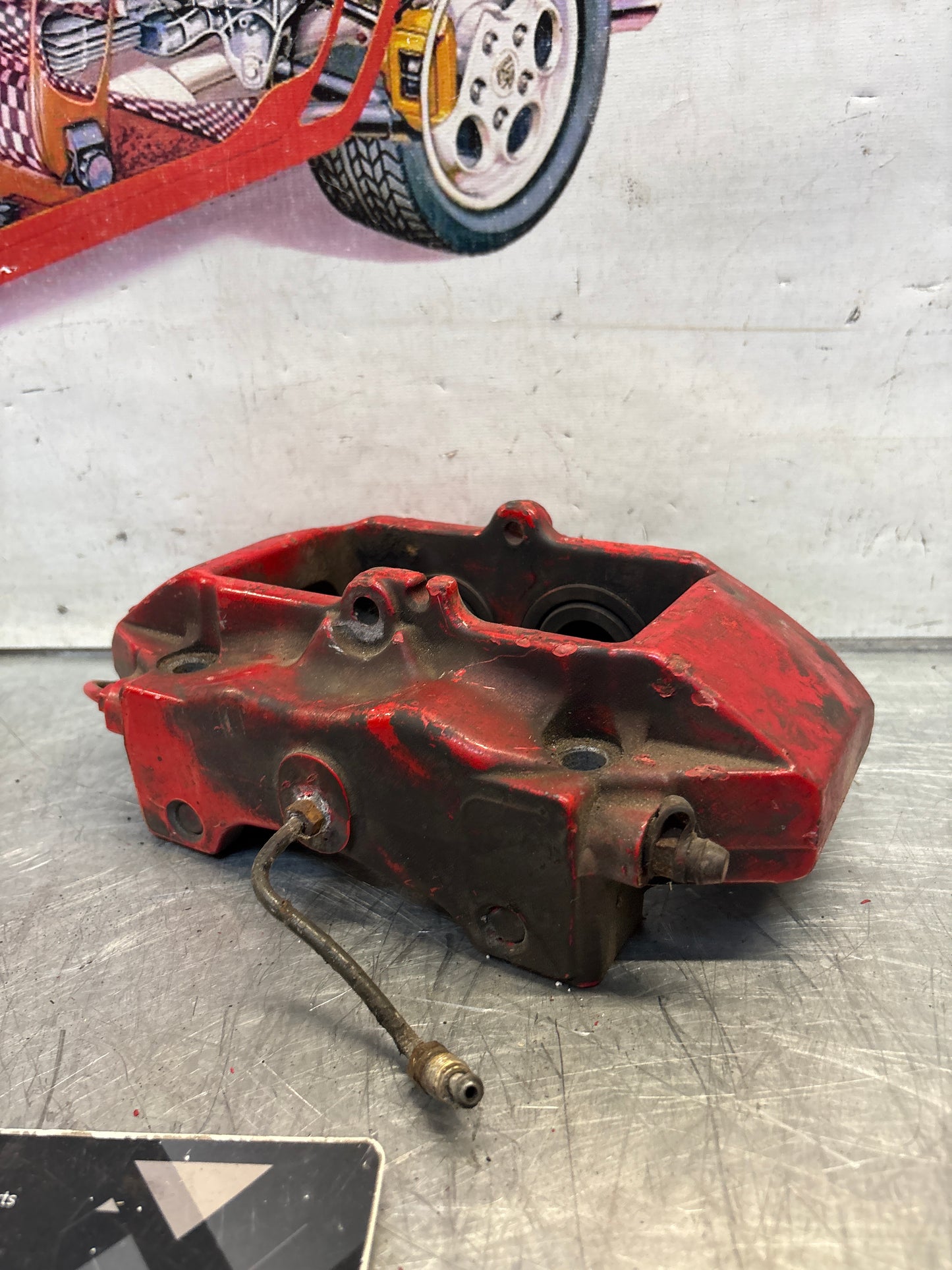 Porsche 996 997 986 987 left side front Brake Caliper Brembo, used 996351421