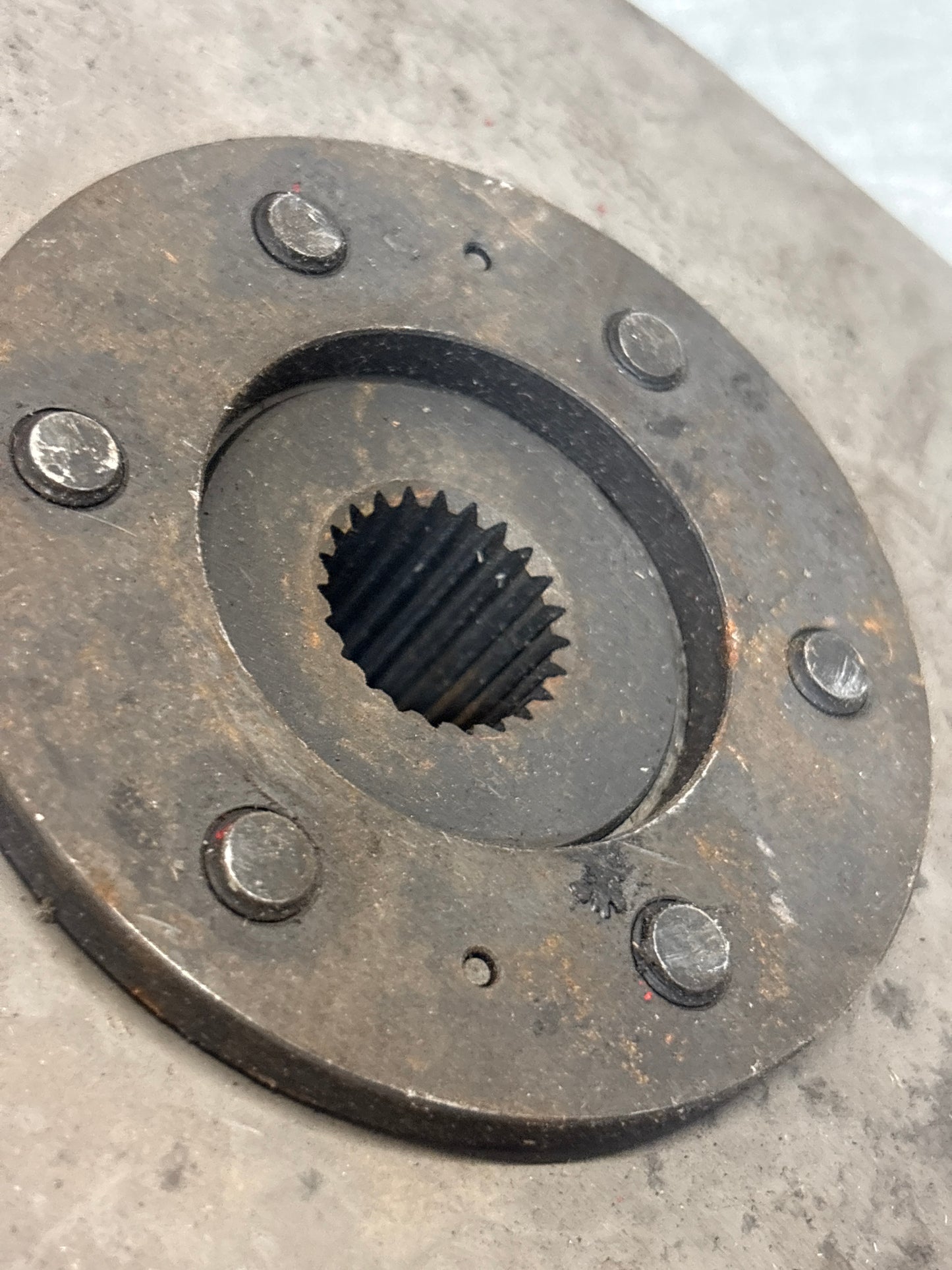 Porsche 928 -1982 3 speed automatic double plate flange disc, used 92211604103