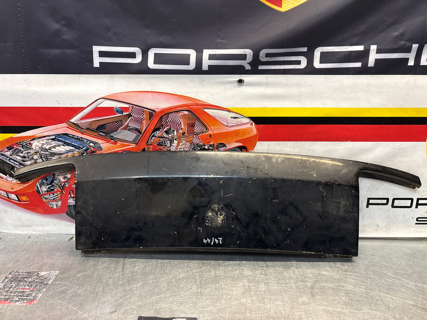 Porsche 924 944 front panel, badge panel, 94450303302 used