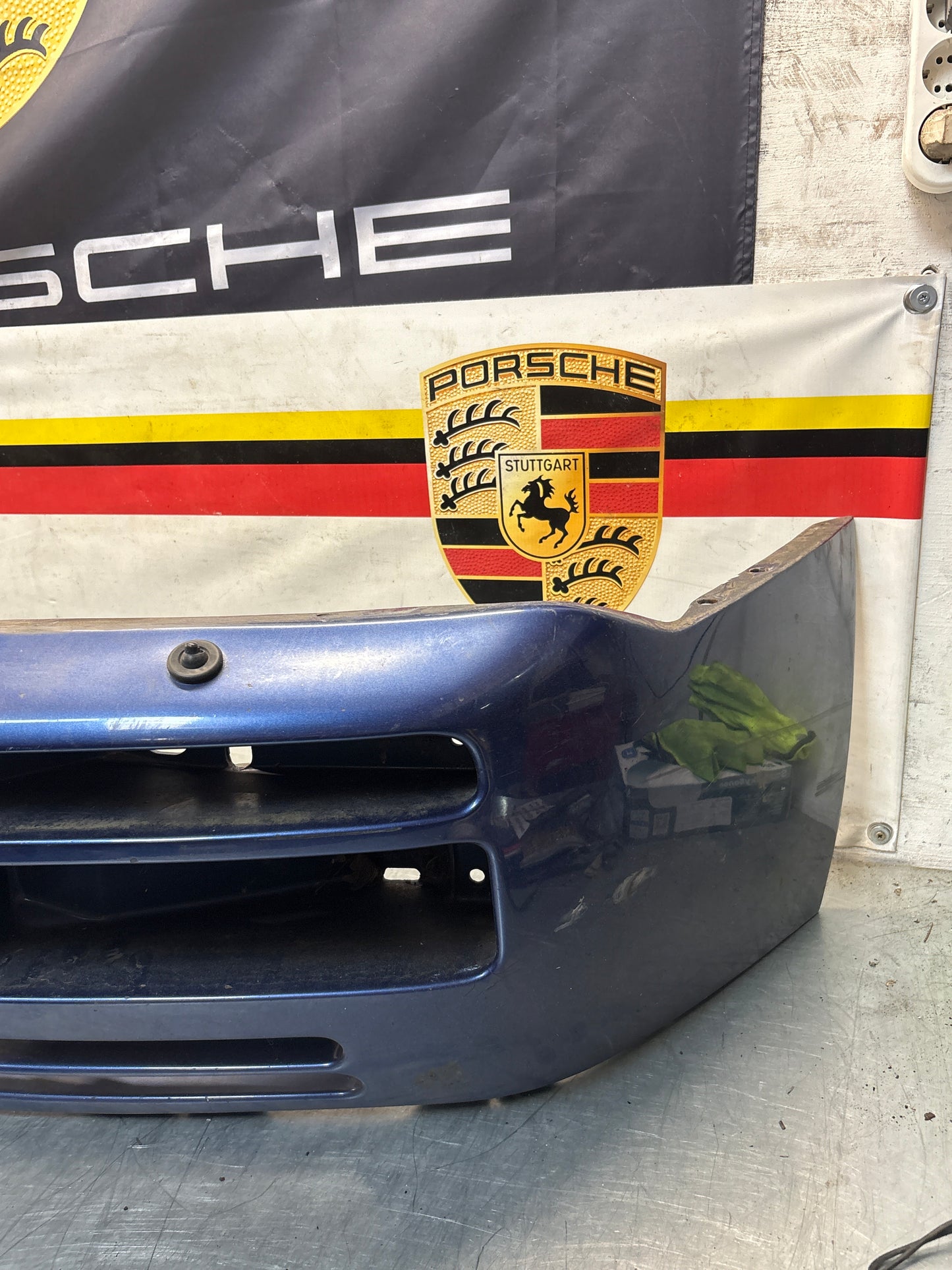 Porsche 944 S2 / Late turbo front bumper, used condition 95150537100